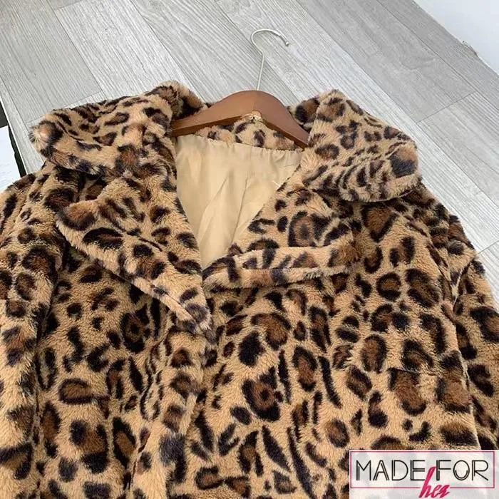 Mehak Sethi In Our Leopard Furr Coat