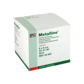 Metalline Tracheo Wound Contact Layer Dressing 8cm x 9cm