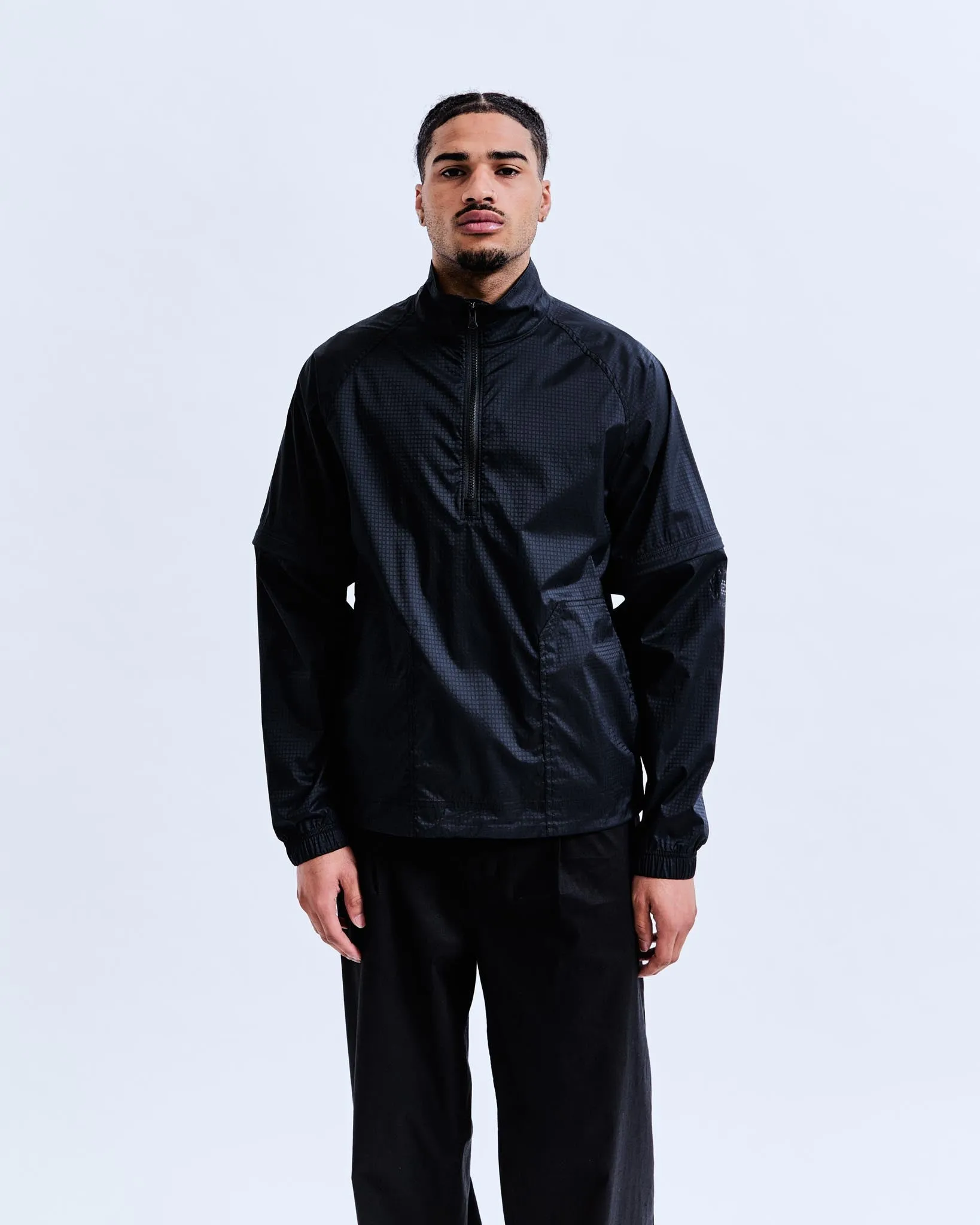 Miura Stretch Grid Nylon Albatross Jacket