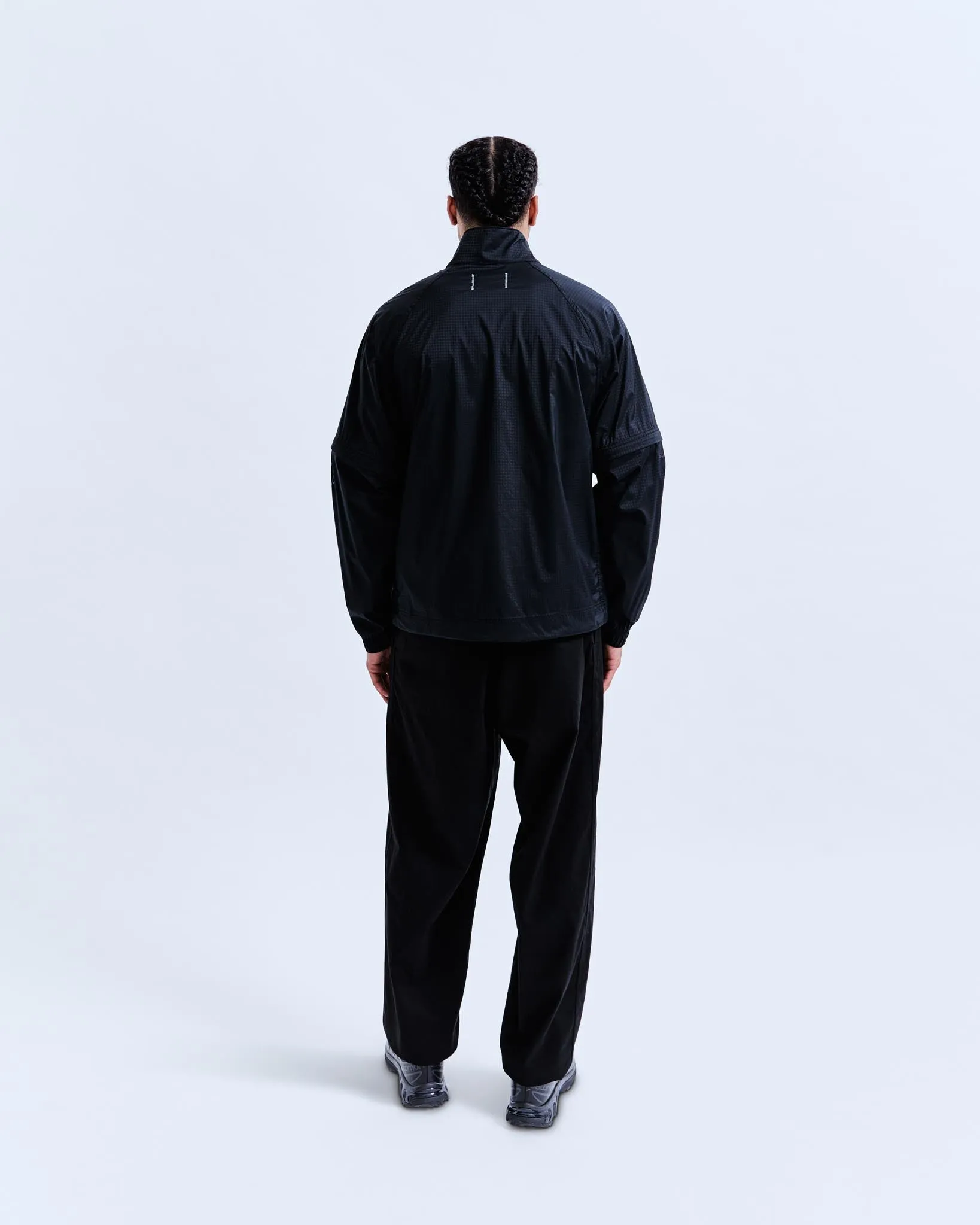 Miura Stretch Grid Nylon Albatross Jacket