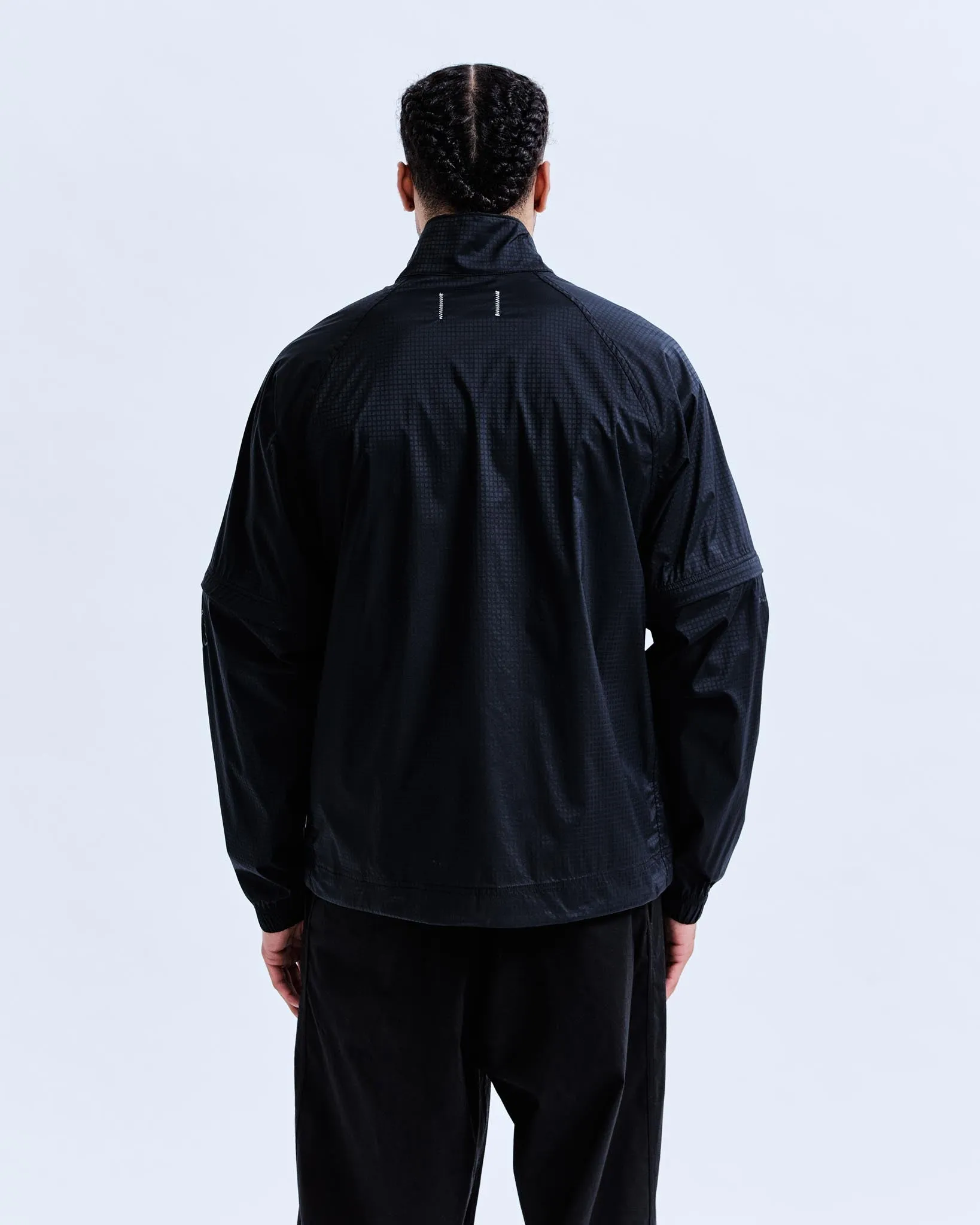 Miura Stretch Grid Nylon Albatross Jacket