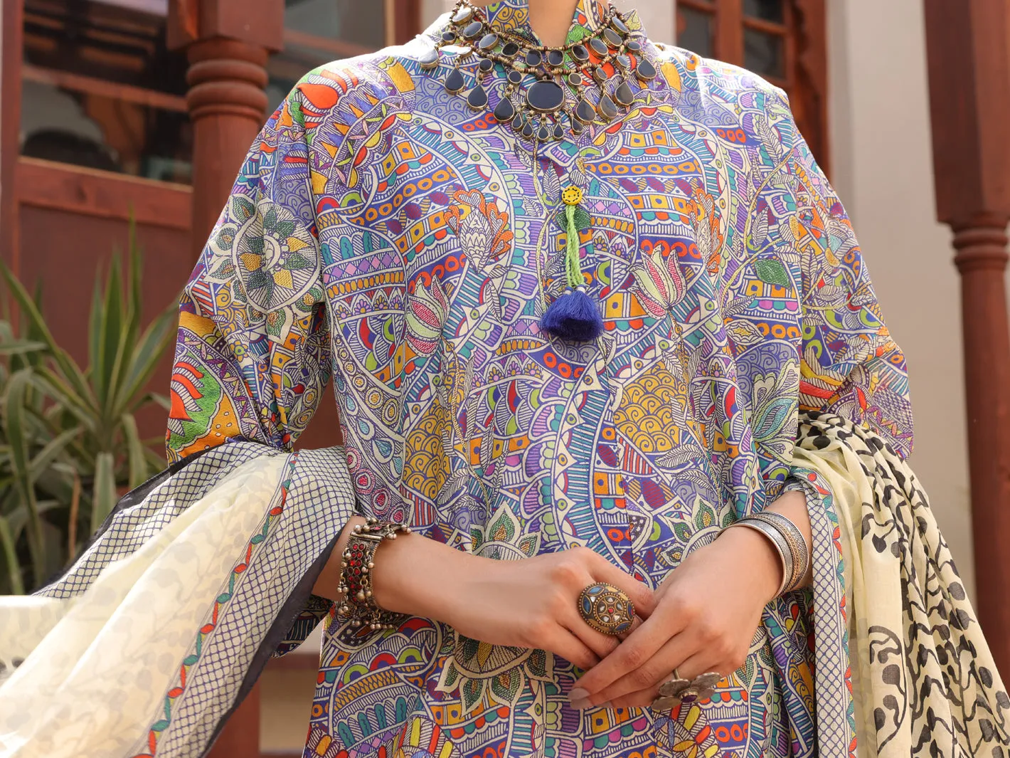 Multicolor Lawn 3 Piece Stitched - ALP-3PS-1609