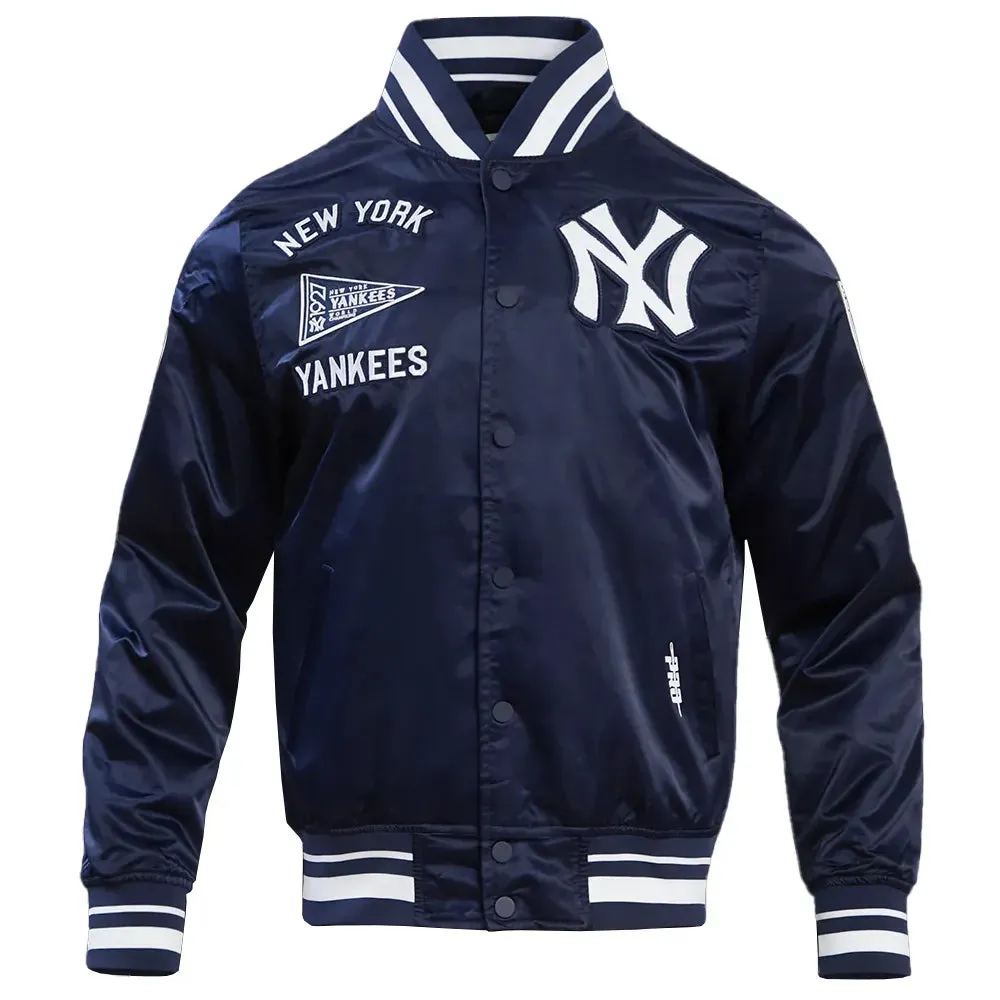 New York Yankees Satin Jacket For Men and Women