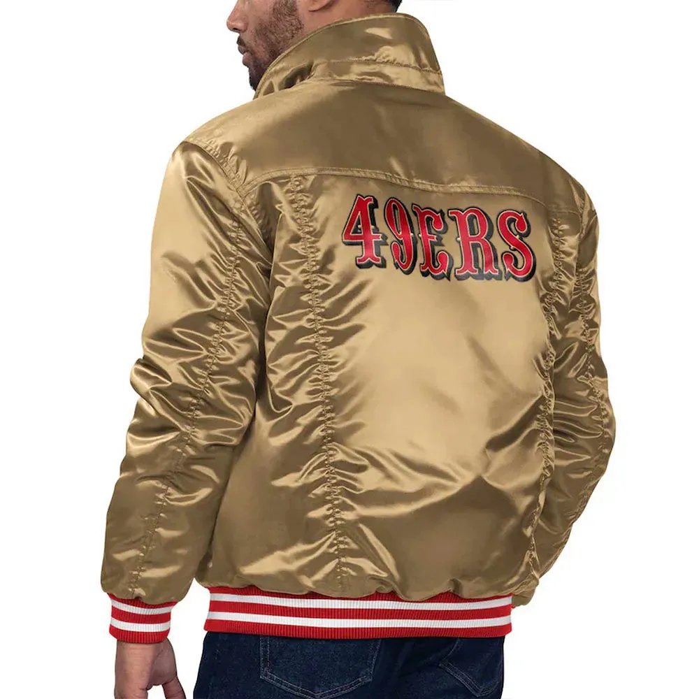 NFL San Francisco 49ers Satin Jacket Men and Women