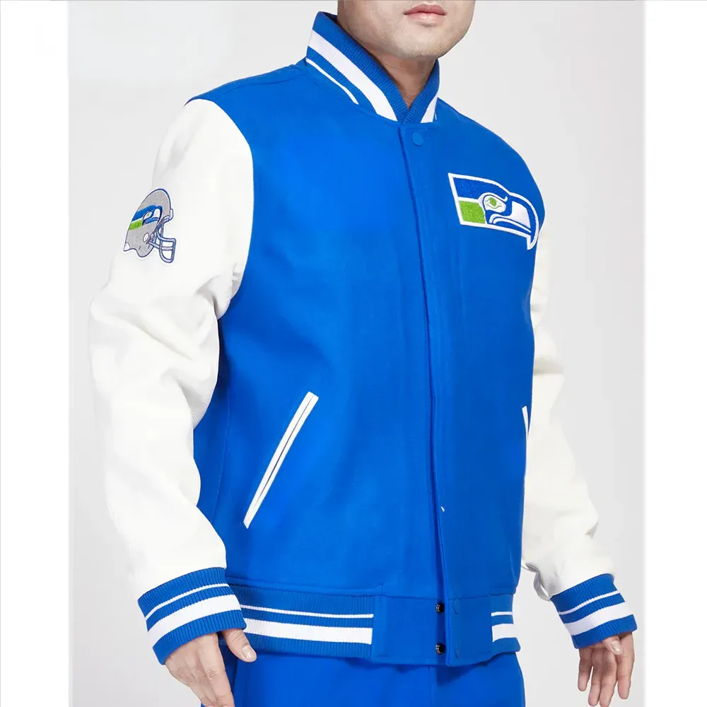 NFL Seattle Seahawks Varsity Jacket Men and Women