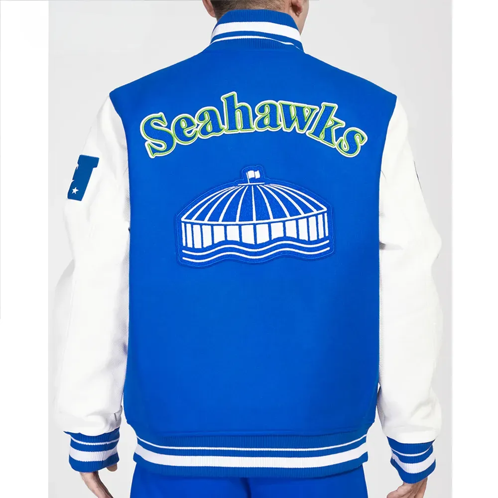 NFL Seattle Seahawks Varsity Jacket Men and Women