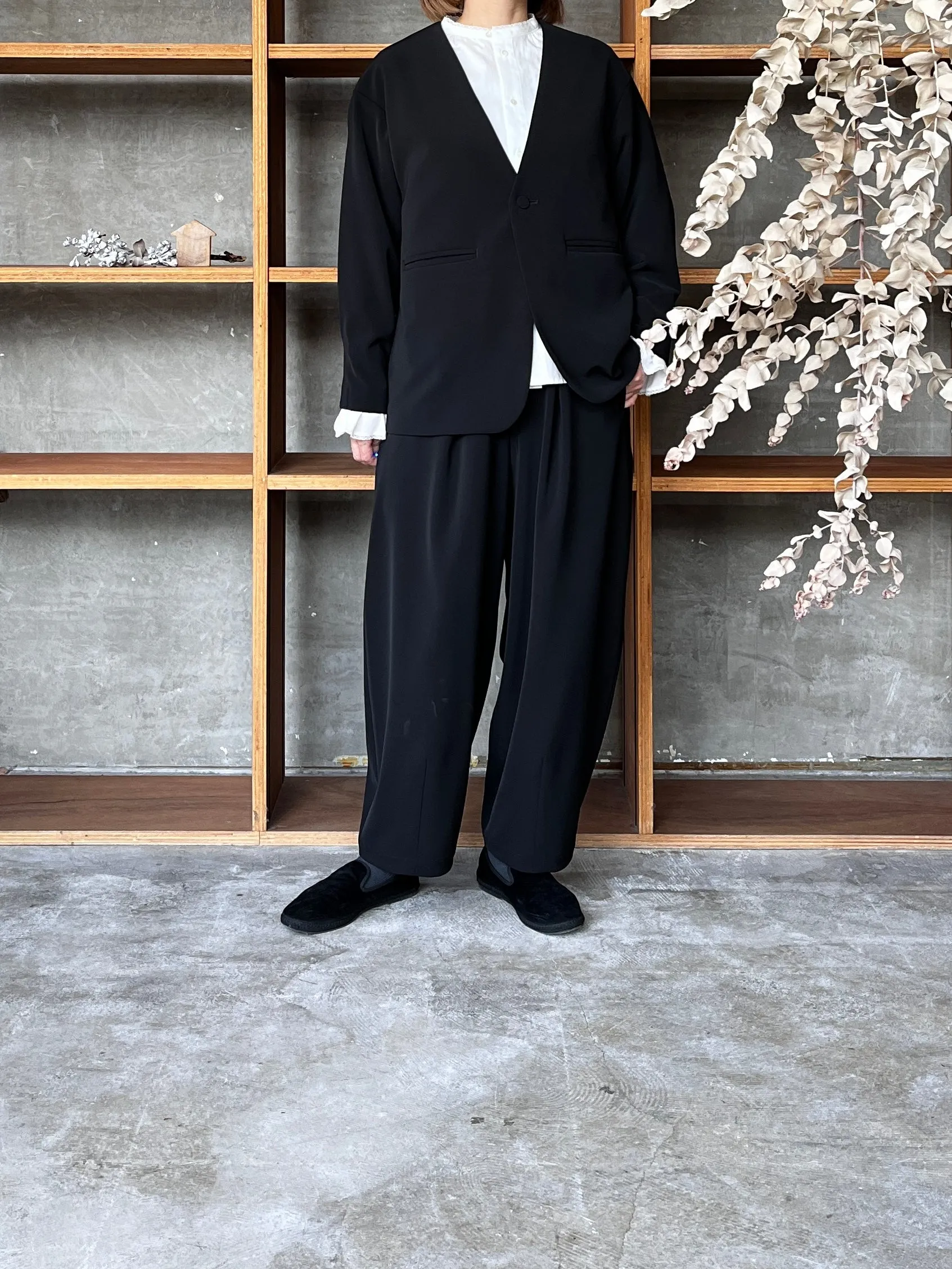 OTOAA / BALLOON DRESS PANTS