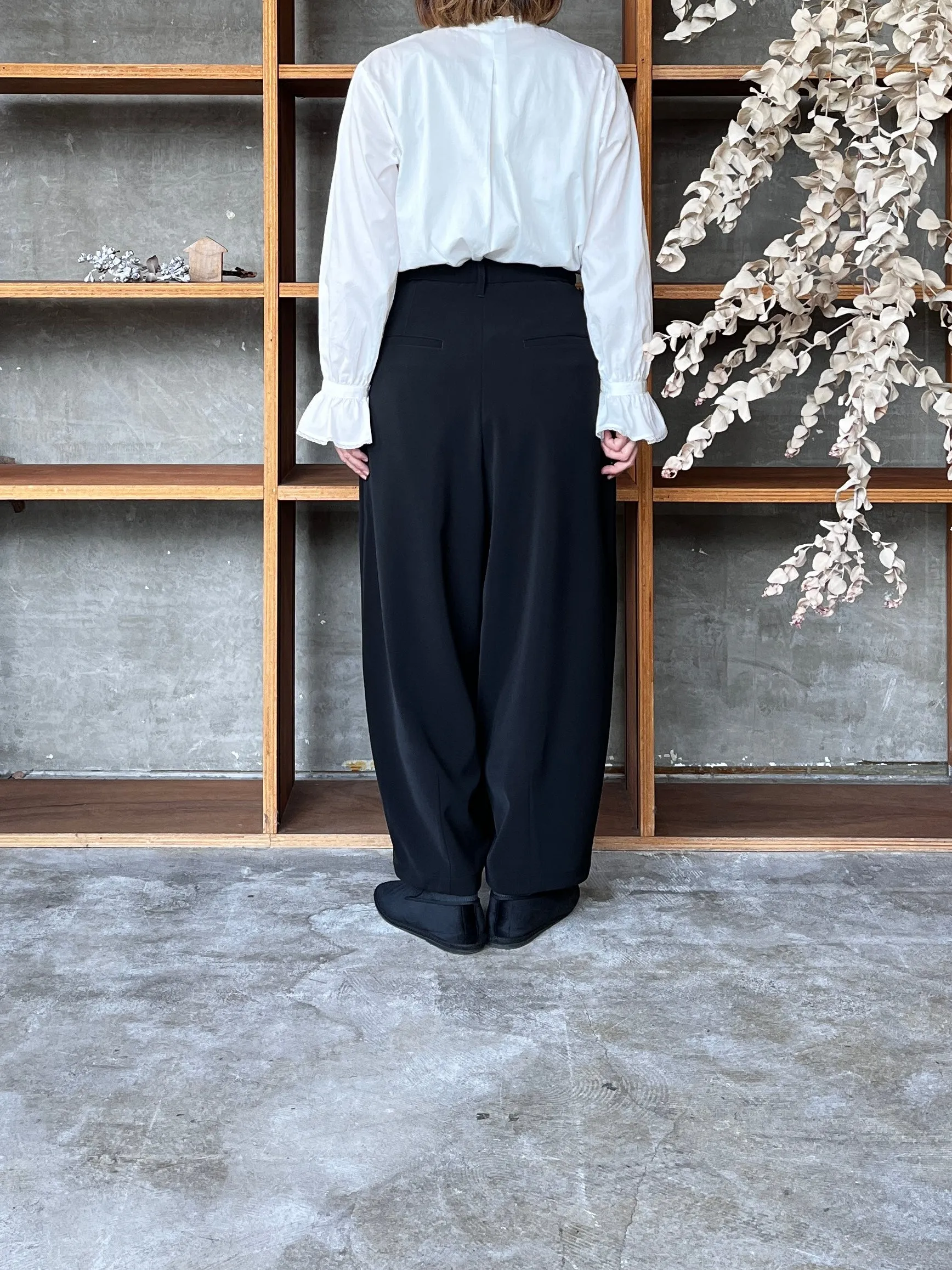 OTOAA / BALLOON DRESS PANTS