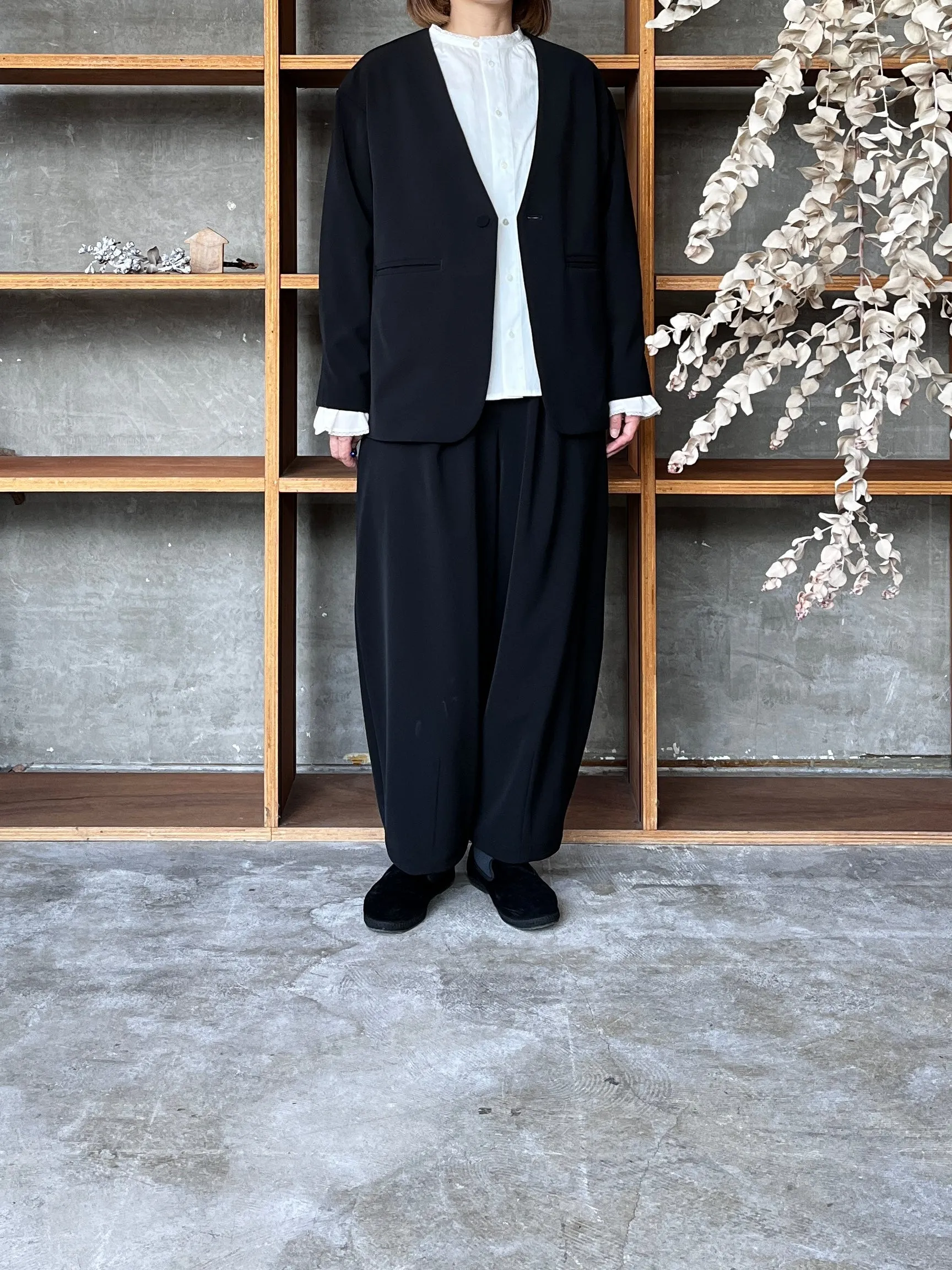 OTOAA / BALLOON DRESS PANTS