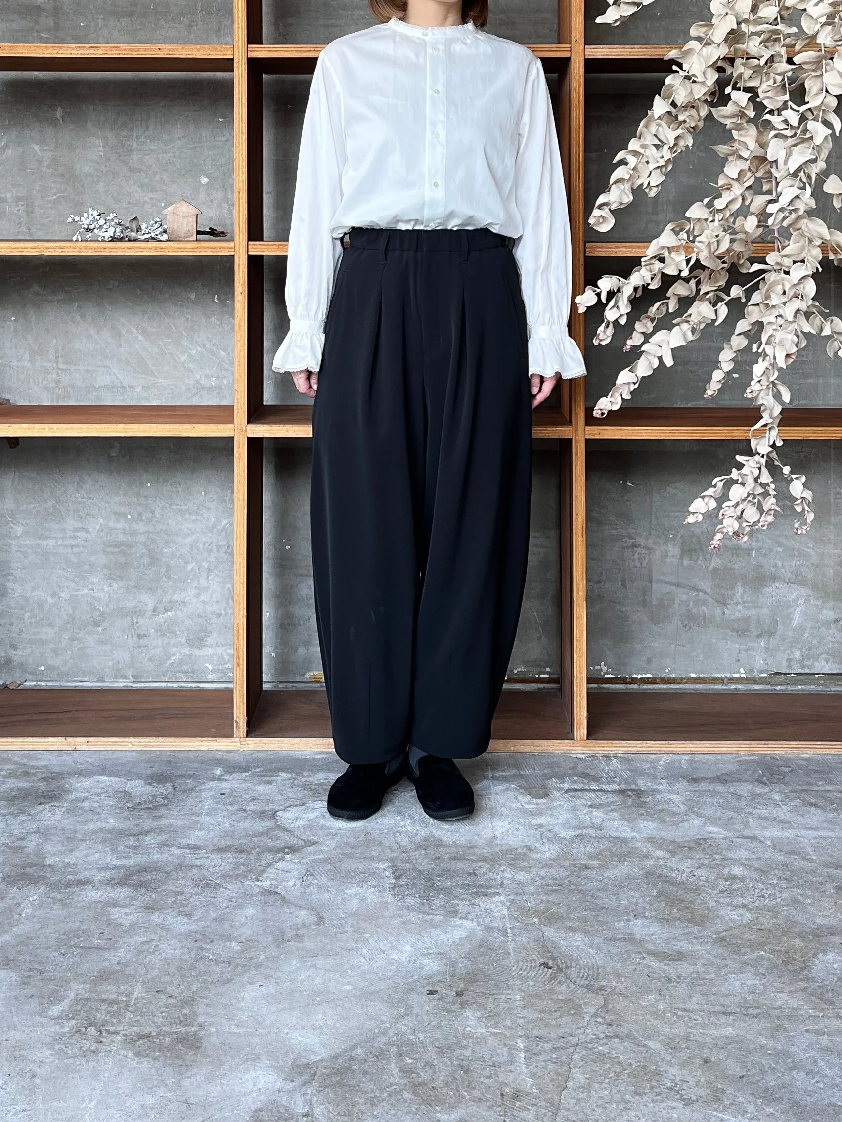 OTOAA / BALLOON DRESS PANTS