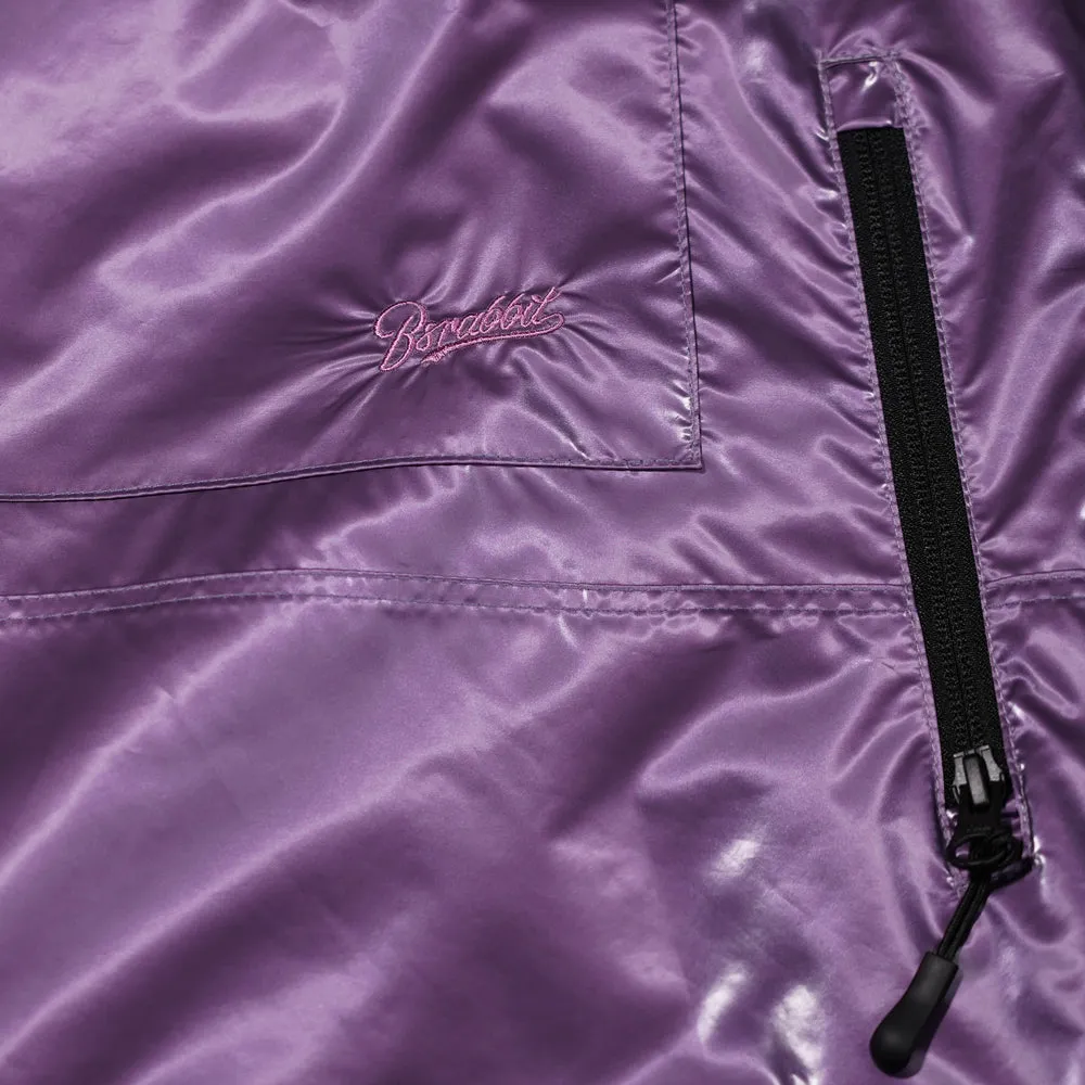 PATCH POCKET HOODED JACKET PURPLE