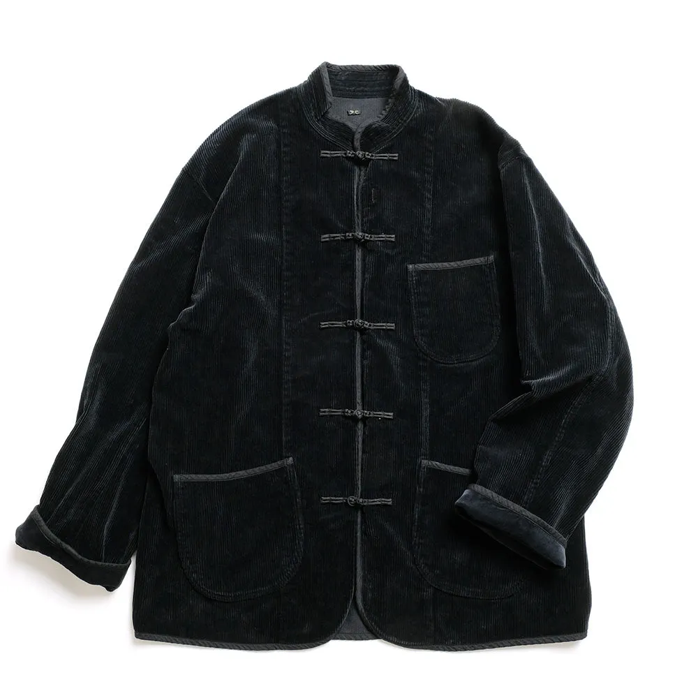 Porter Classic -CORDUROY CHINESE JACKET - WATCH CHAIN ITEM - PC-018-2923