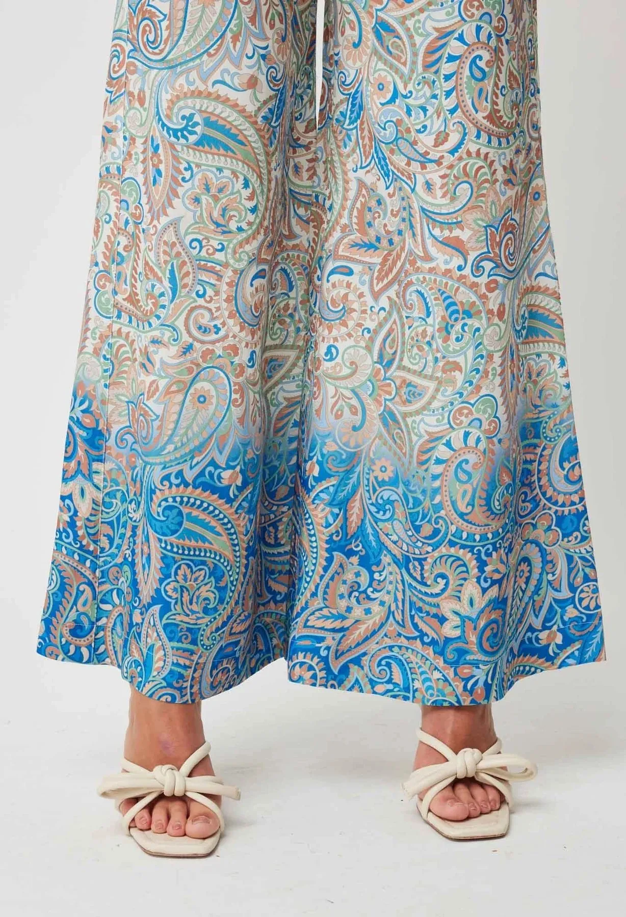 Positanto Capri Paisley Viscose Pant