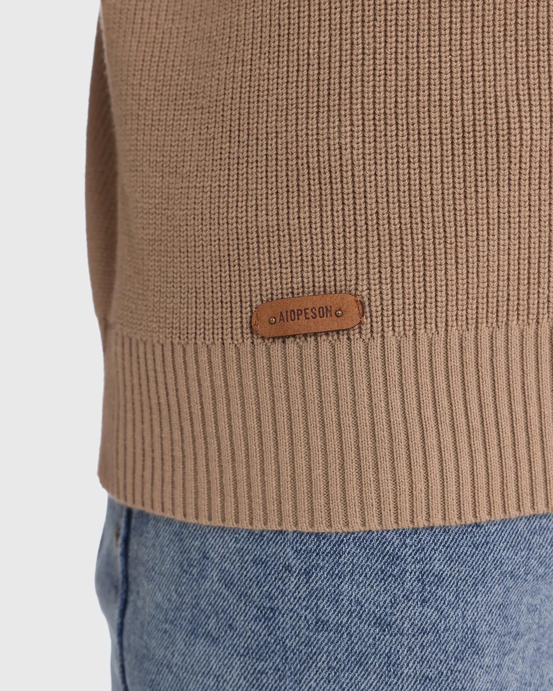 Premium Stand-Collar Sweater