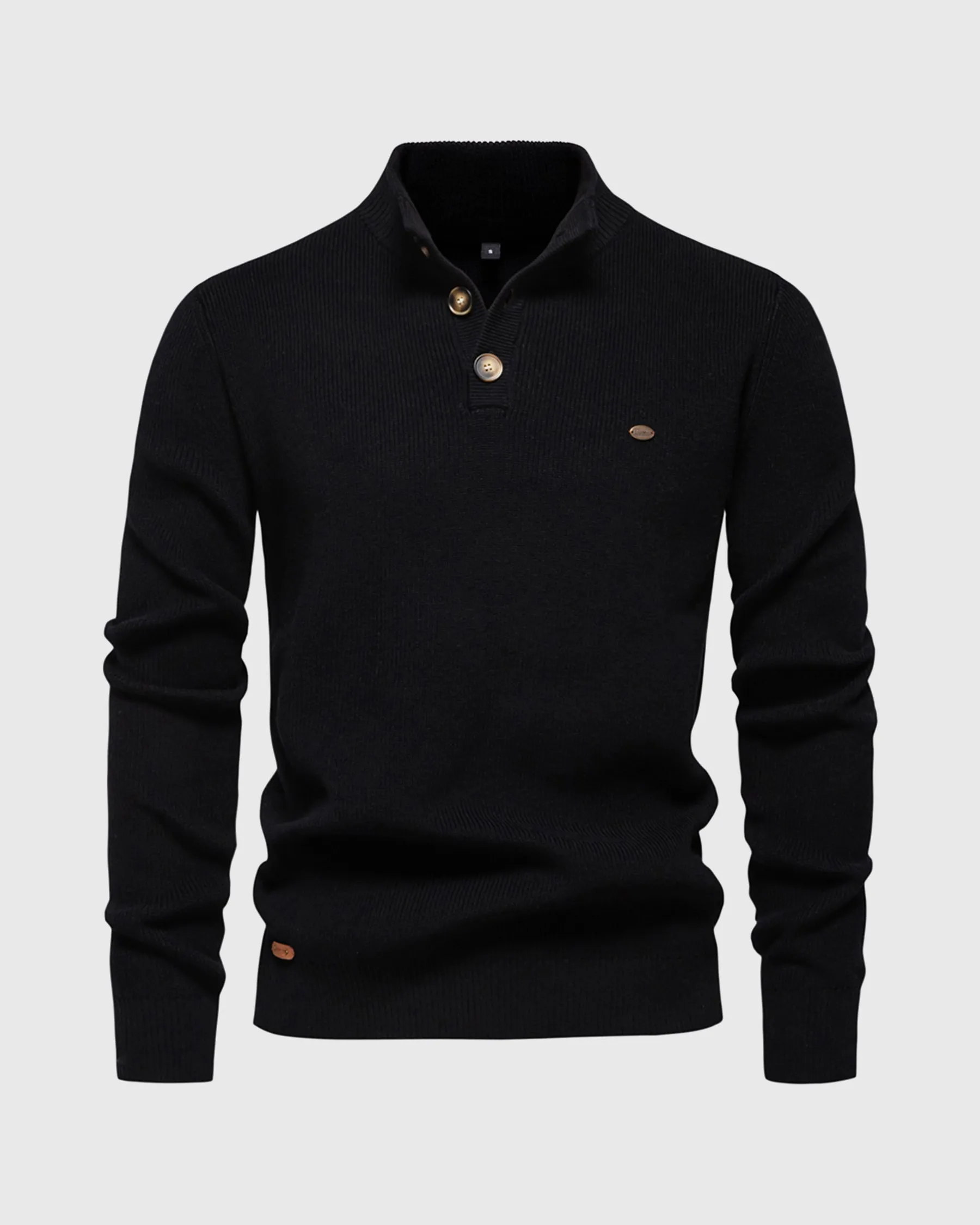 Premium Stand-Collar Sweater