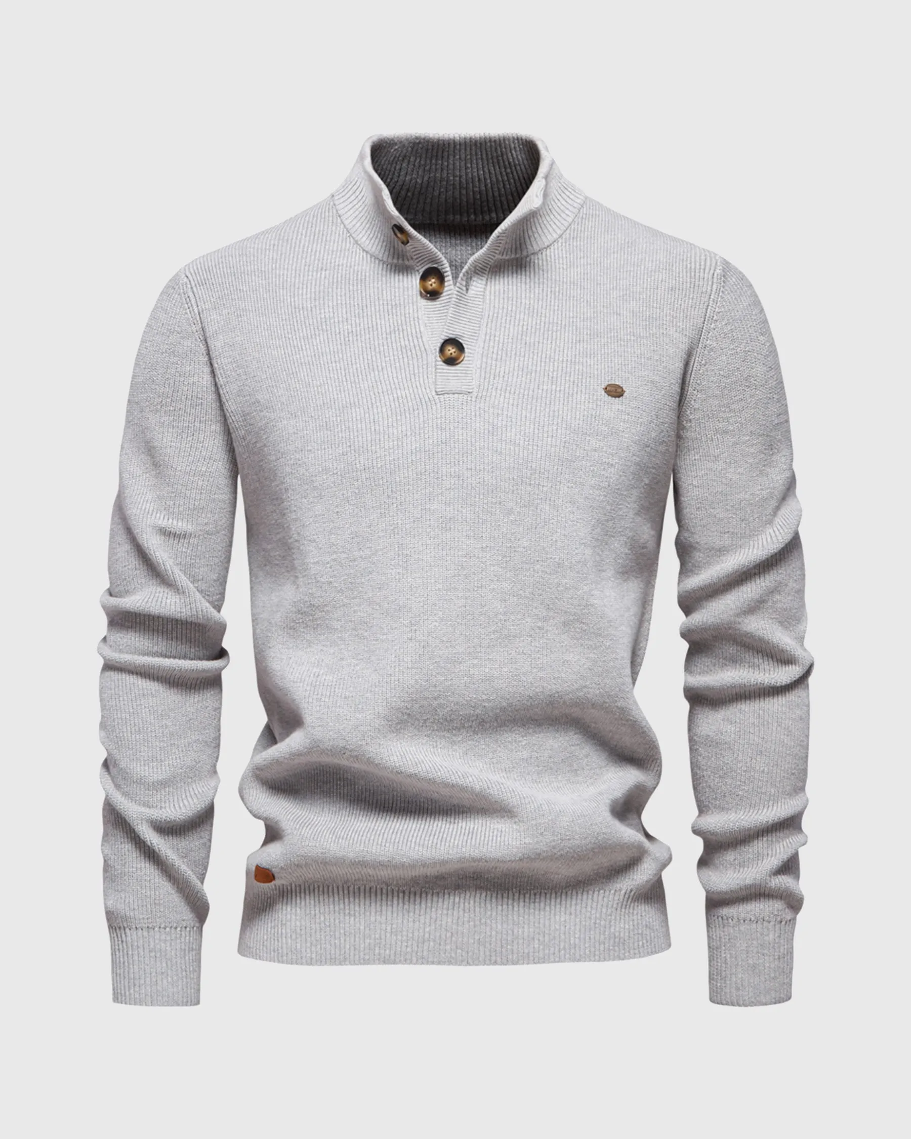 Premium Stand-Collar Sweater