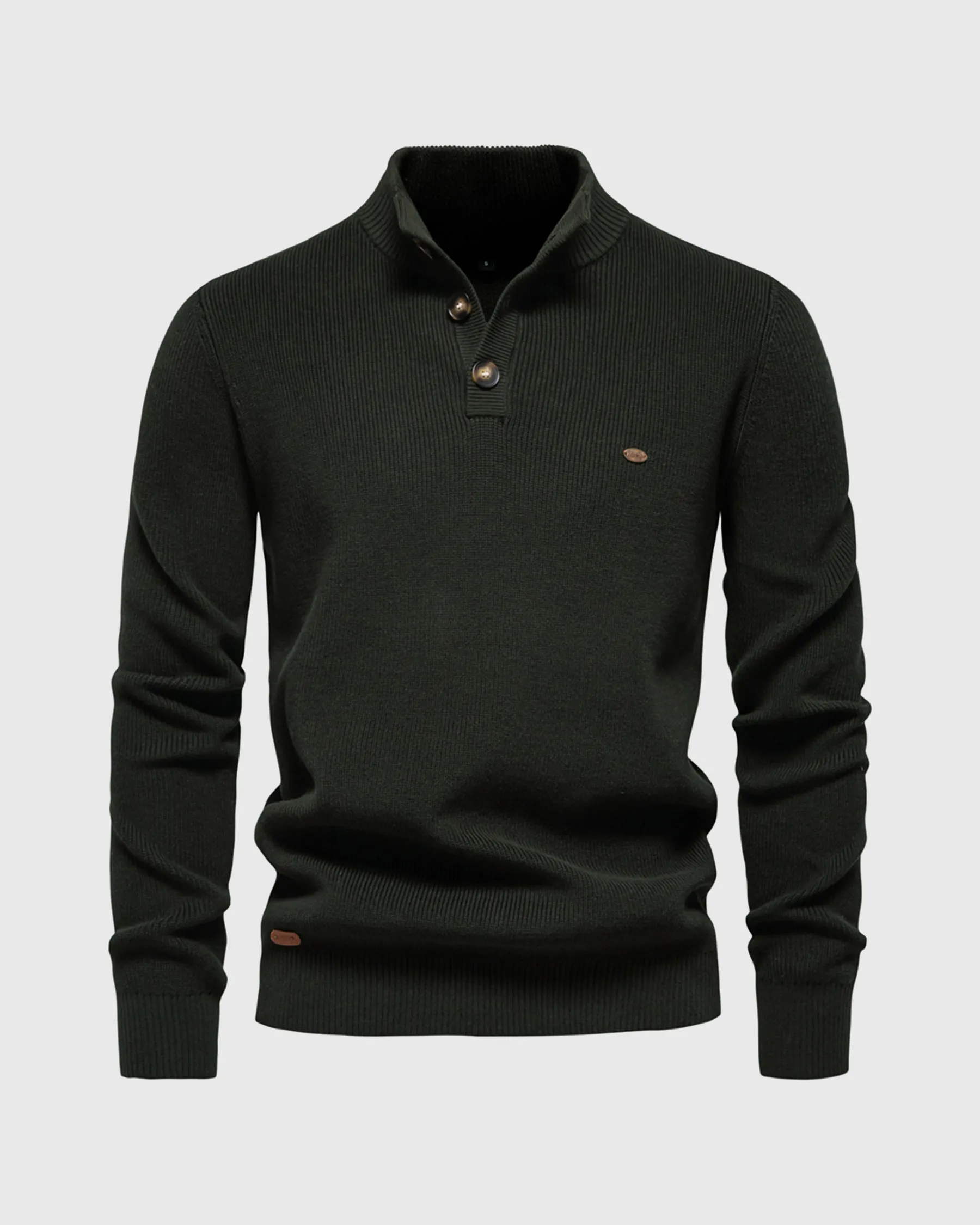 Premium Stand-Collar Sweater