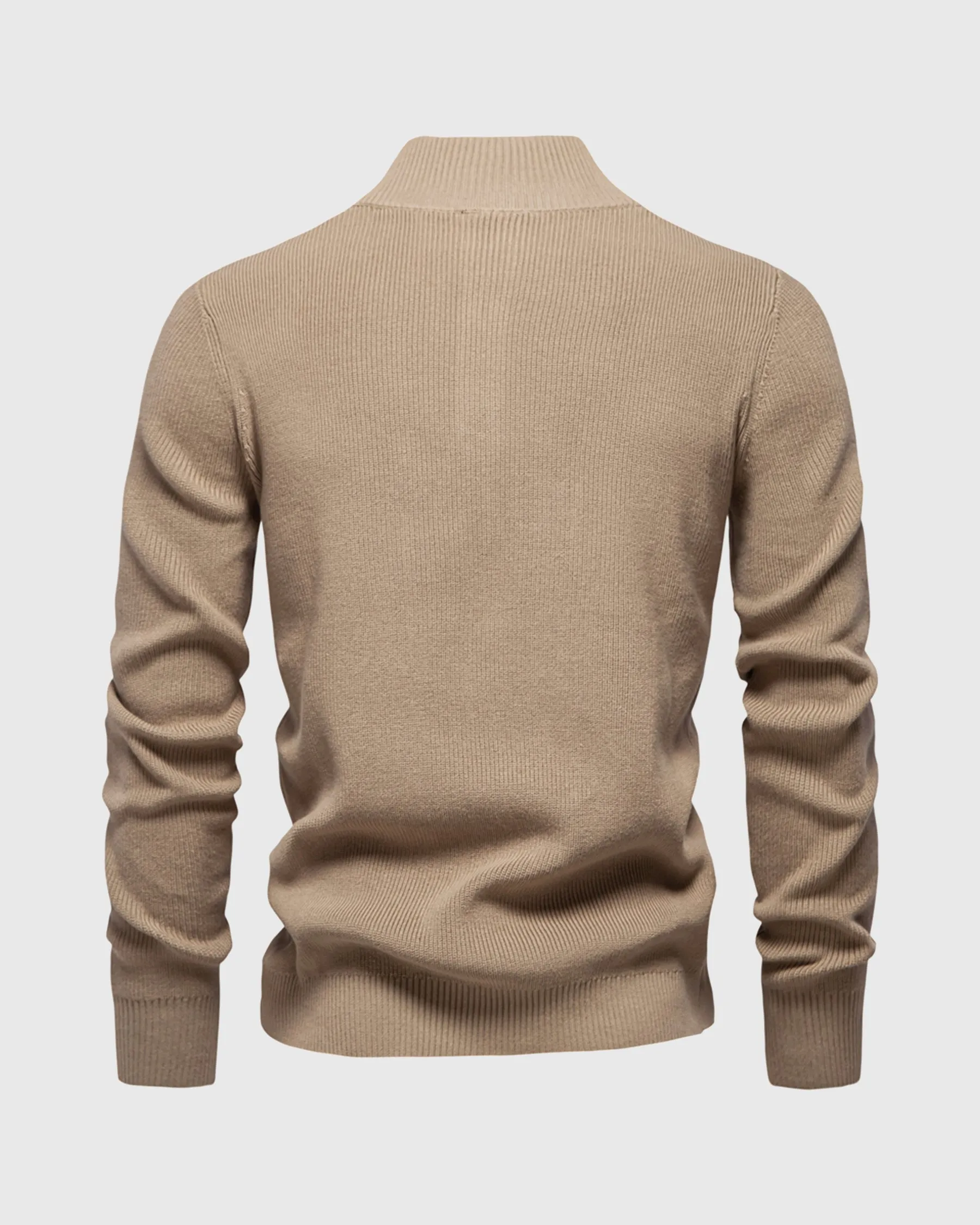 Premium Stand-Collar Sweater