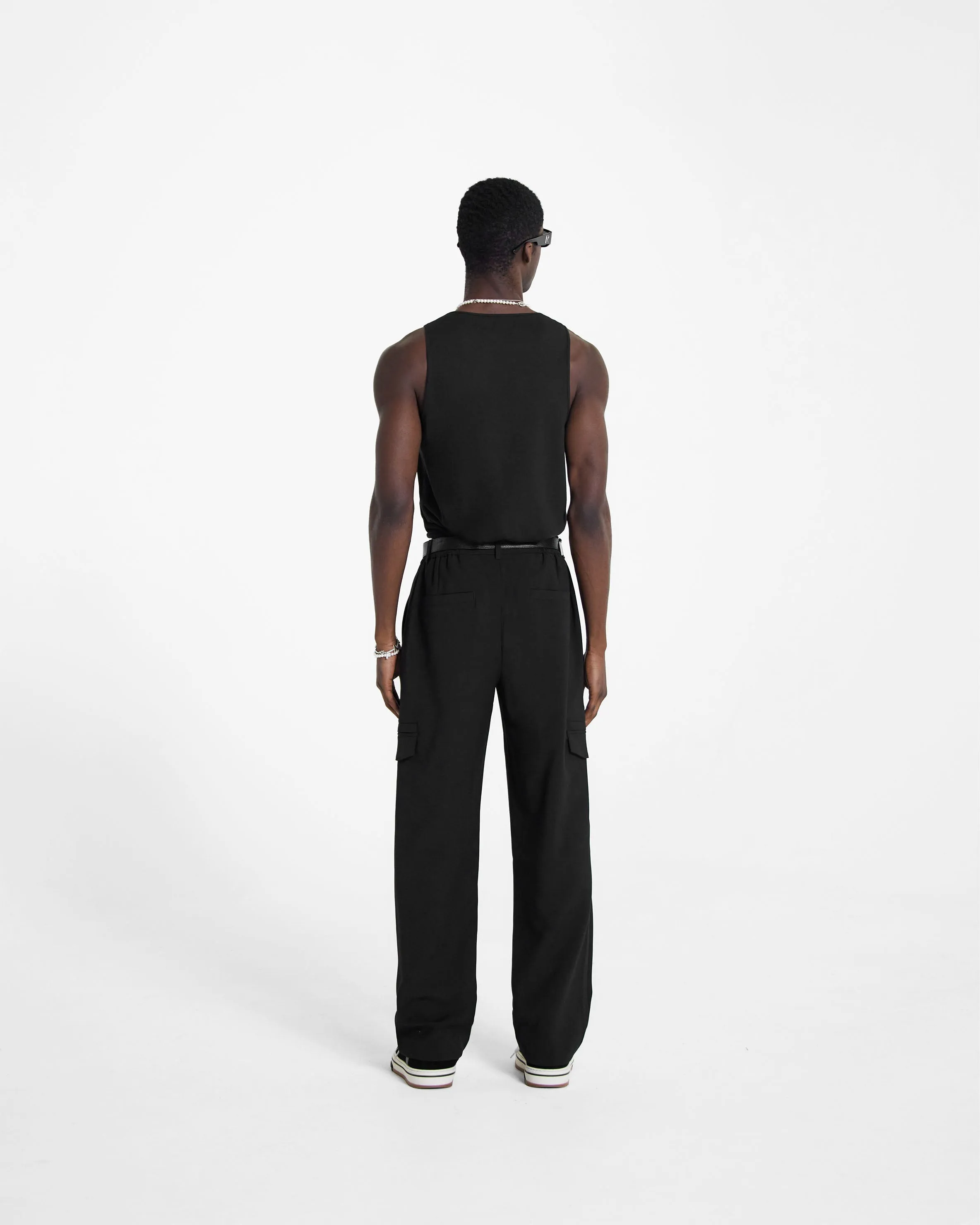 Relaxed Cargo Pant - Black