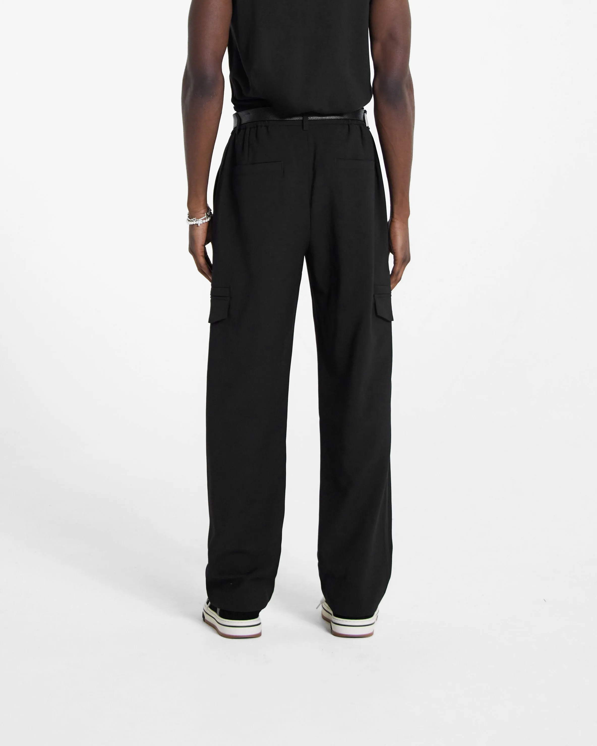 Relaxed Cargo Pant - Black