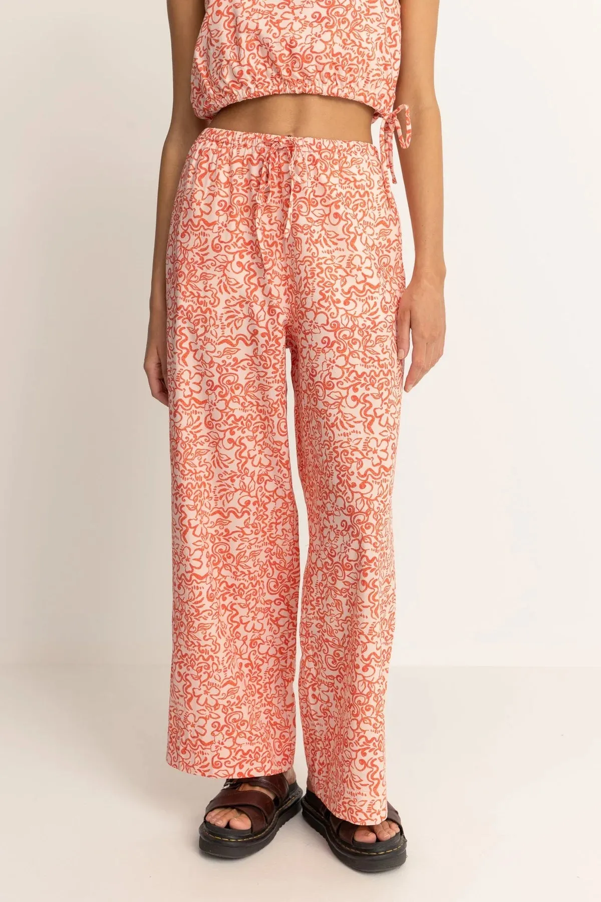 RHYTHM Islander Floral drawstring pant