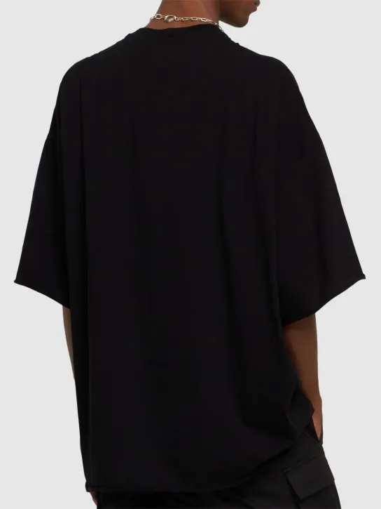 Rick Owens   Tommy T cotton jersey t-shirt 