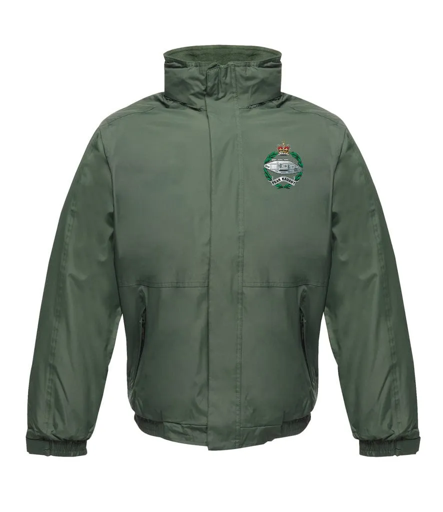 Royal Tank Regiment RTR Embroidered Regatta Waterproof Insulated Jacket