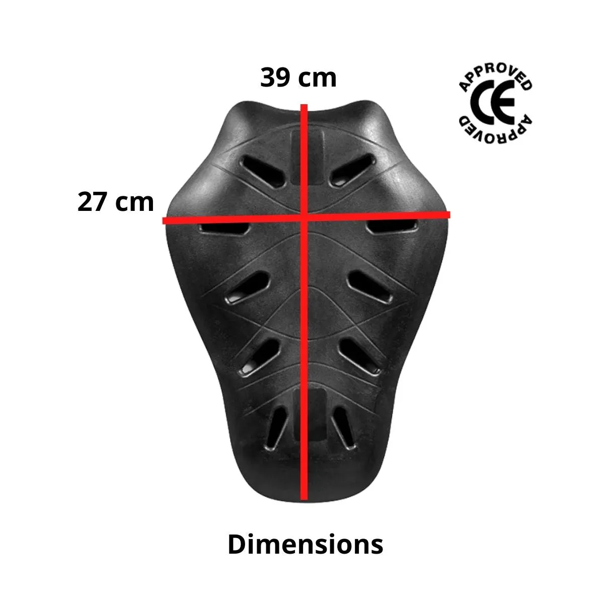 Safetech Viscoflex Back Armour Insert - Level 2 - Medium