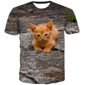 shirt kitten clothes cat art costume Cool pet men