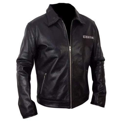 Son Of Anarchy Motorcycle Black Leather Jacket