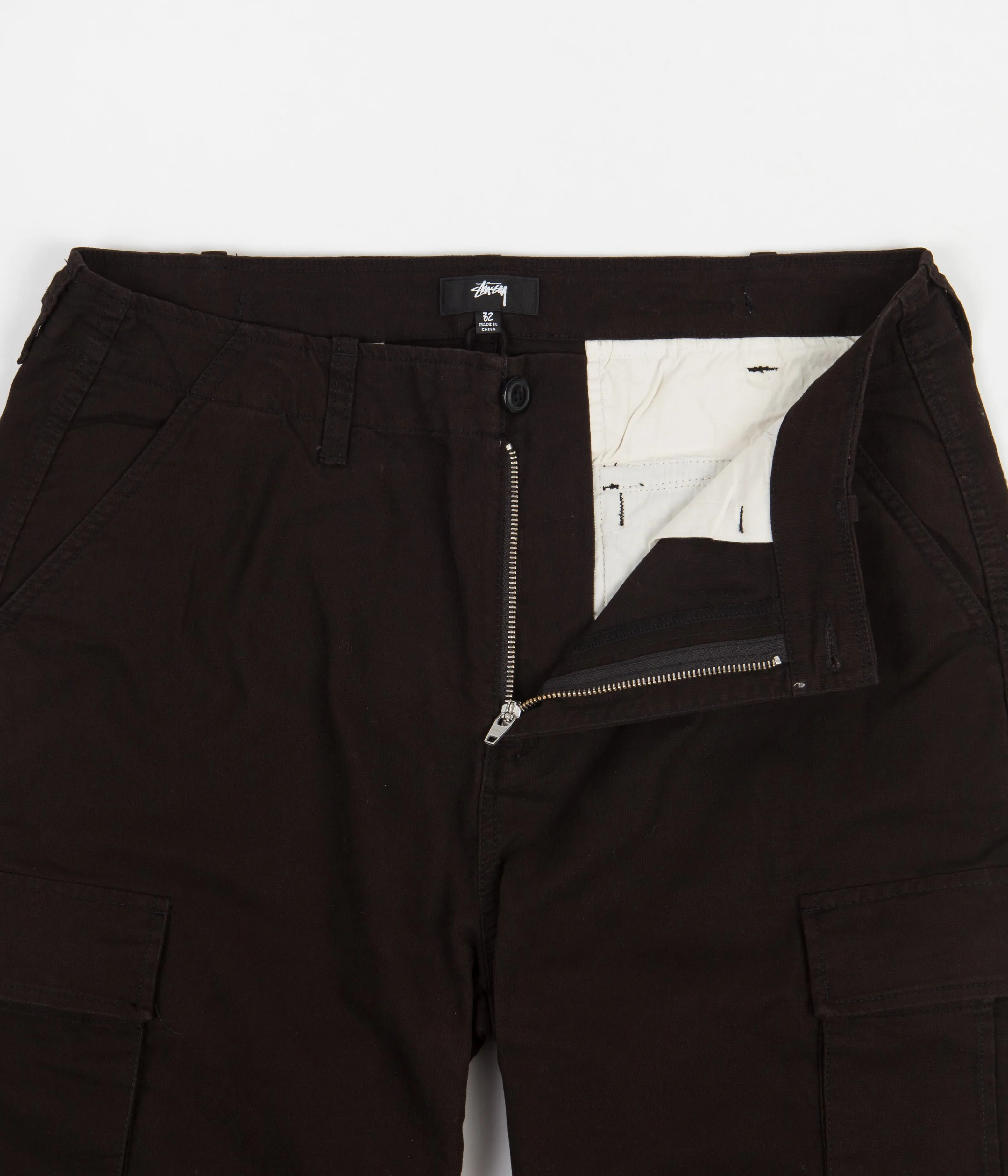 Stussy Surplus Cargo Pants - Black