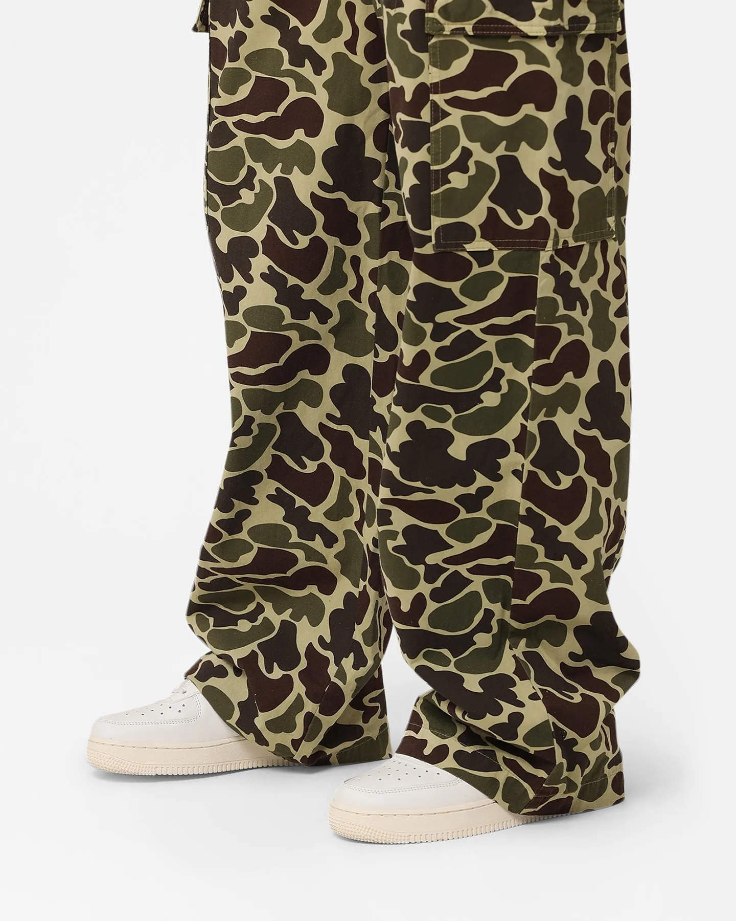 Stussy Women's Drew Cargo Beach Pants Camo