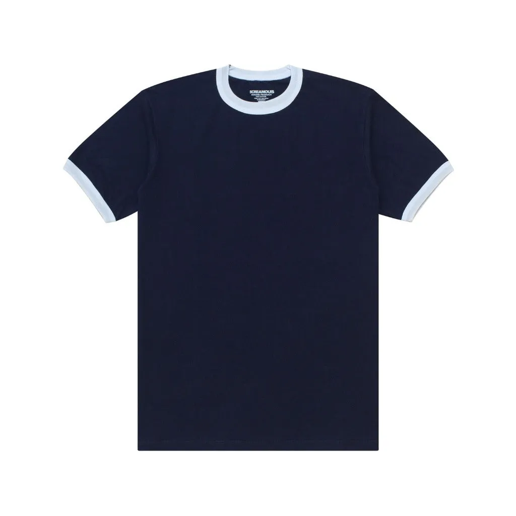 T-Shirt RINGER ZETH NAVY BLUE