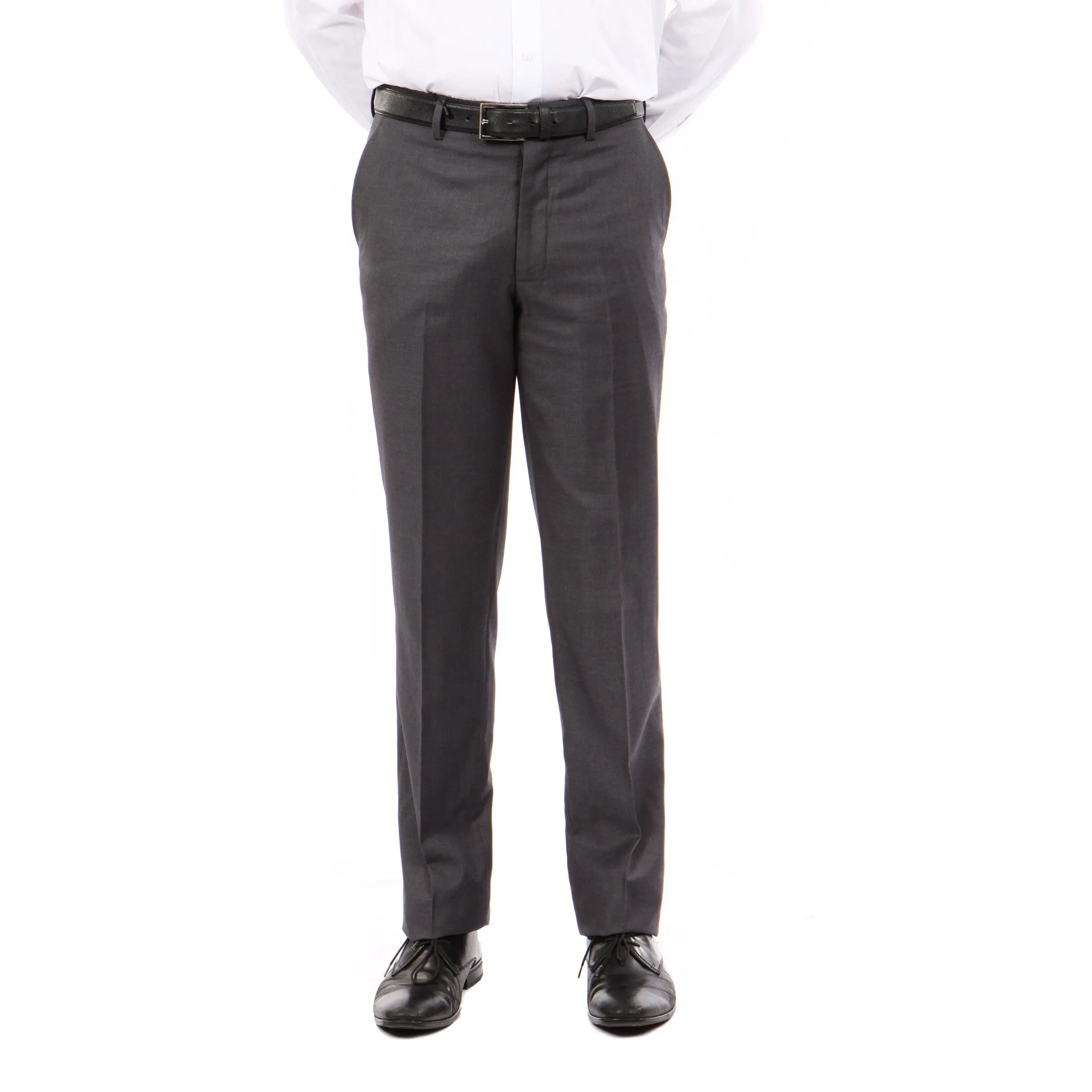 Tazio Slim Fit Stretch Dress Pants, Dark Grey