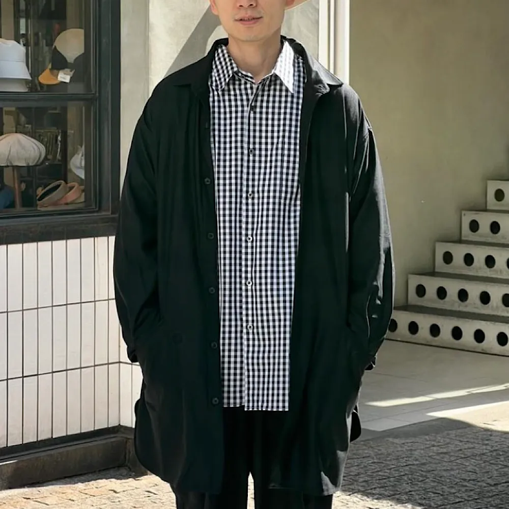 THE DAY - KANEMASA KNITTING - CLASSIC SHIRT JACKET - D24SS-01002