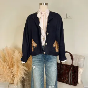 The Equestrian Cardigan