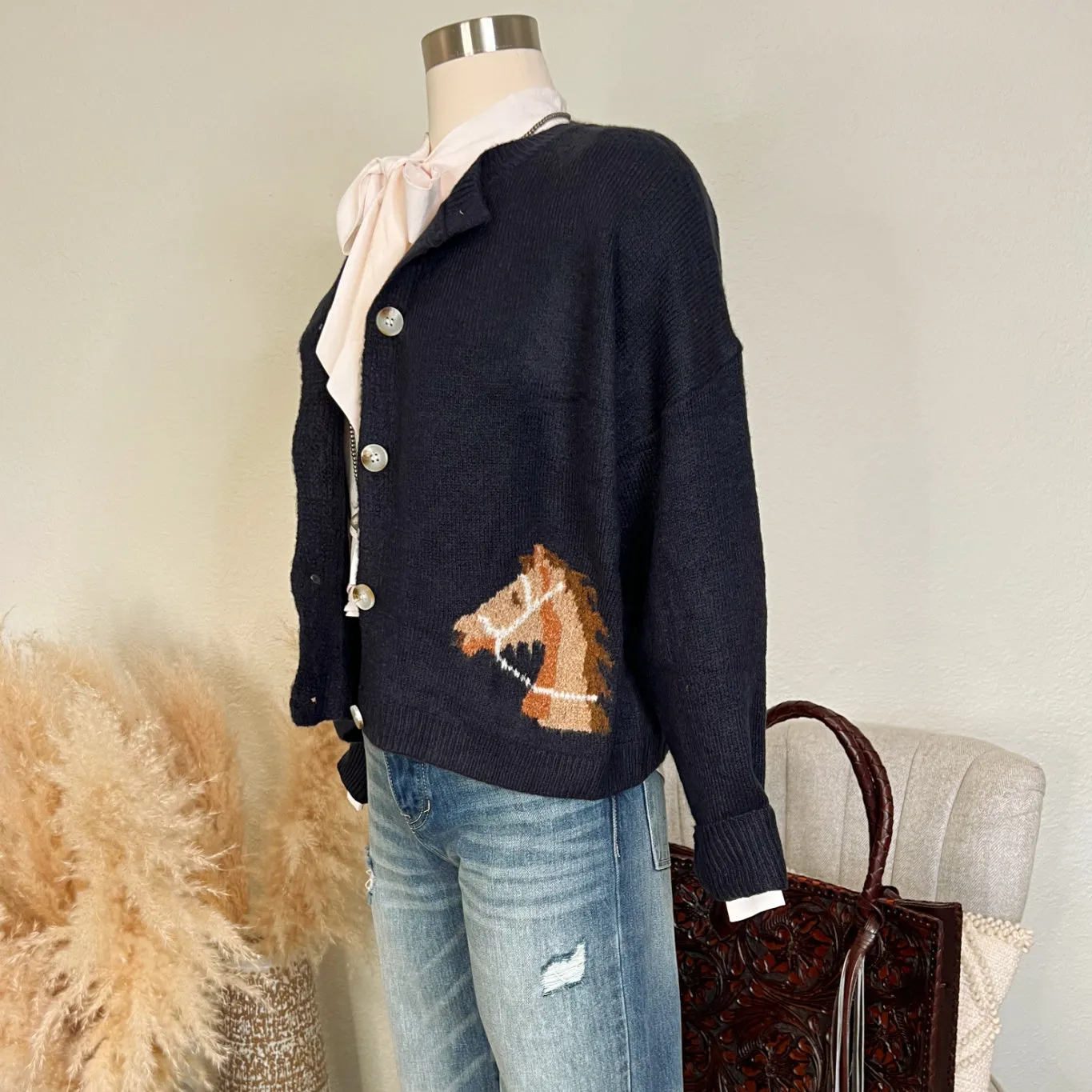 The Equestrian Cardigan