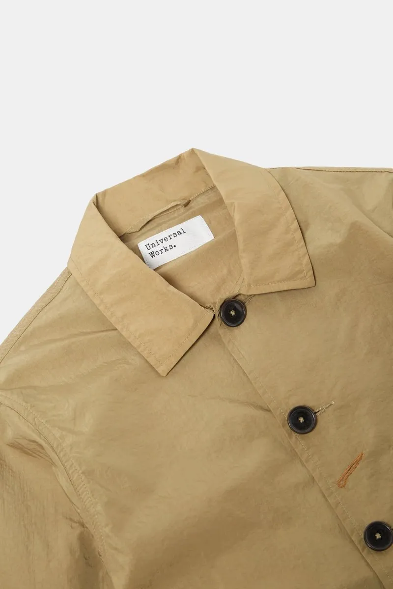 Universal Works Nylon Bakers Chore Jacket (Sand)