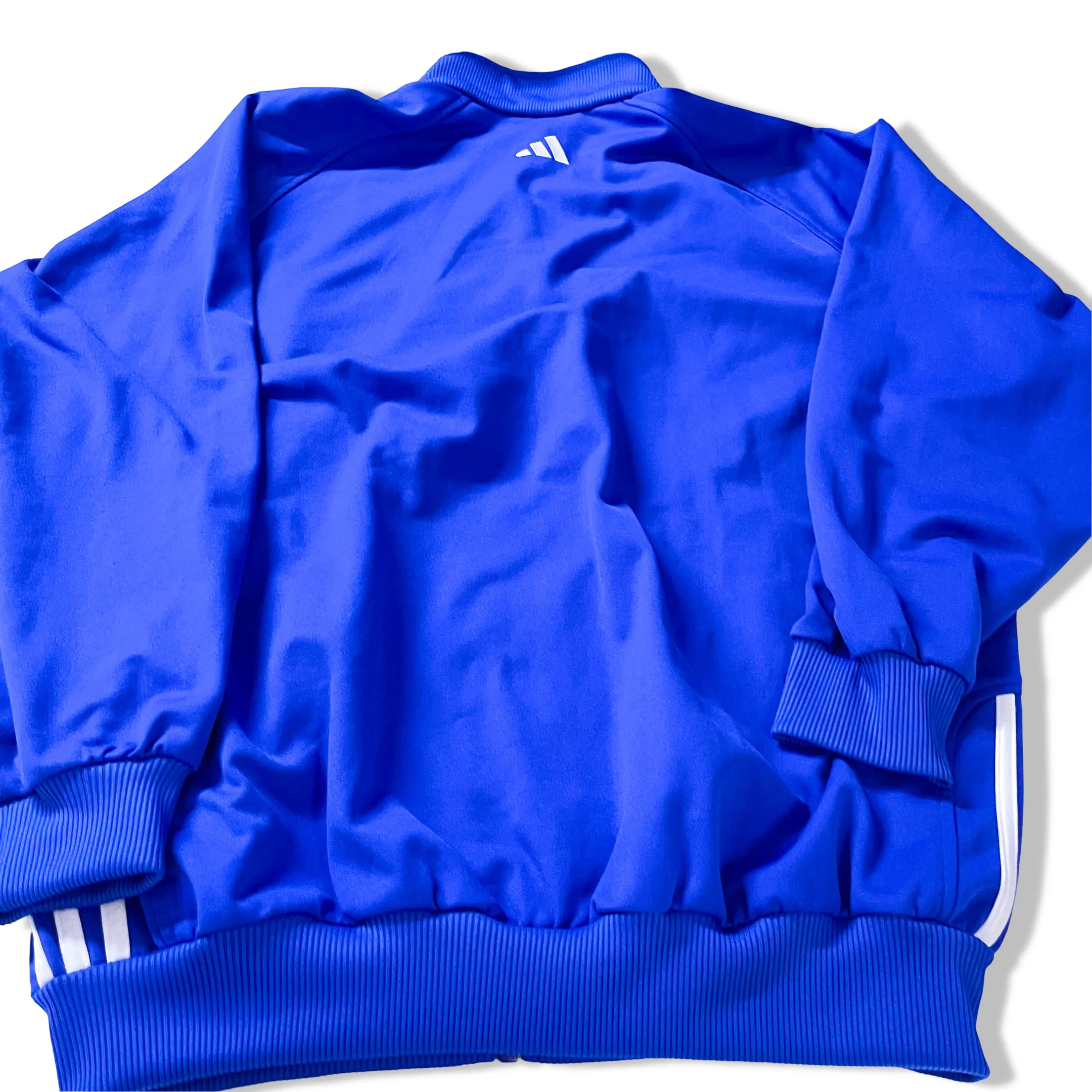 Vintage Adidas blue full zip track top in M|L31 W 25| SKU 3863