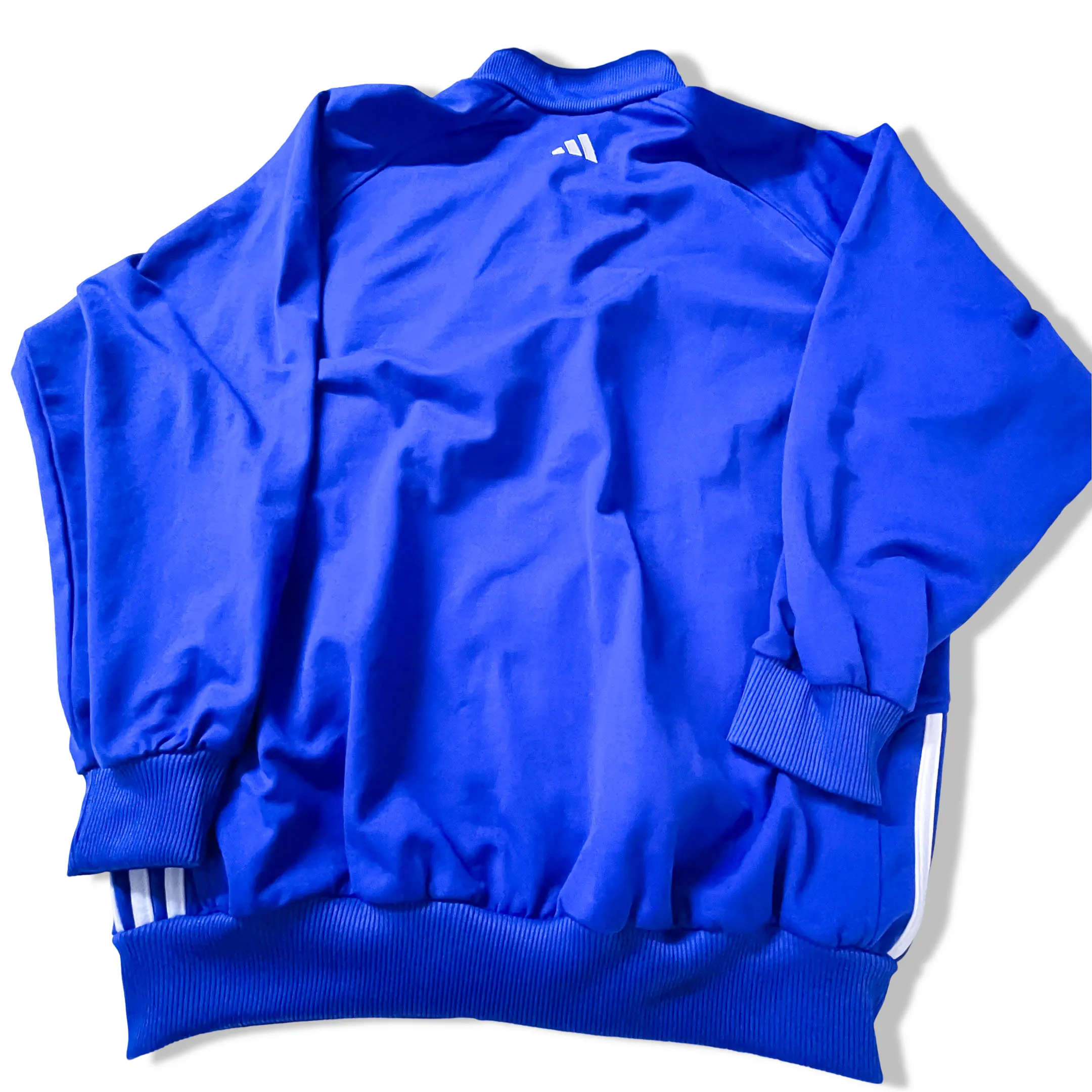 Vintage Adidas blue full zip track top in M|L31 W 25| SKU 3863