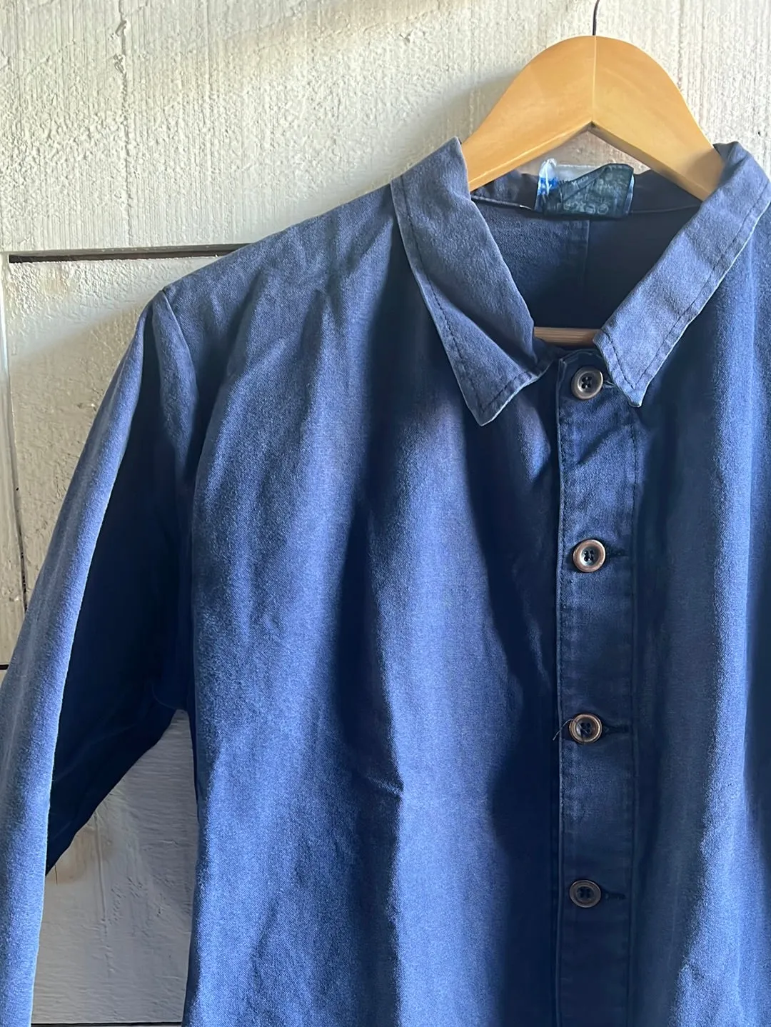 Vintage French Chore Coat - Dark Indigo