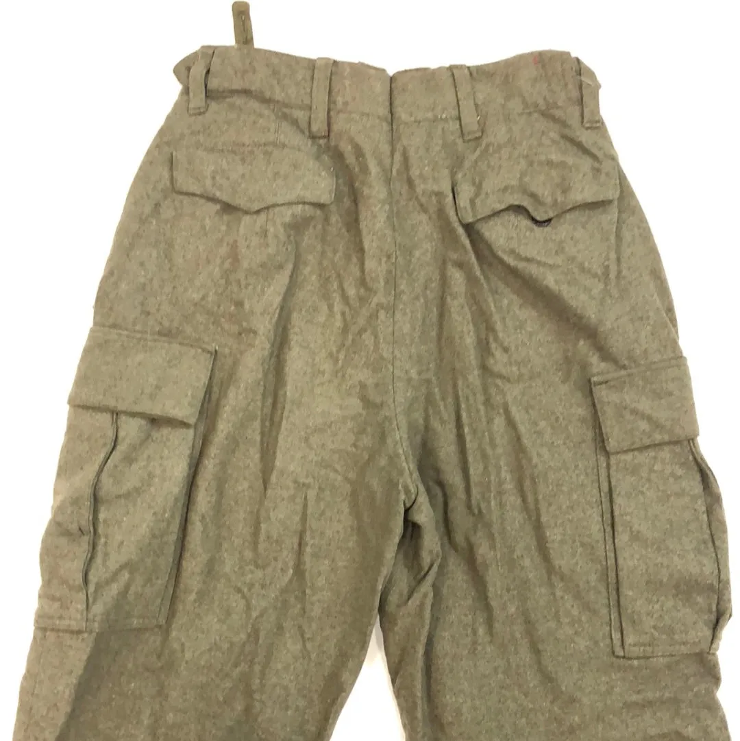 Vintage Olive Cargo Military Pants