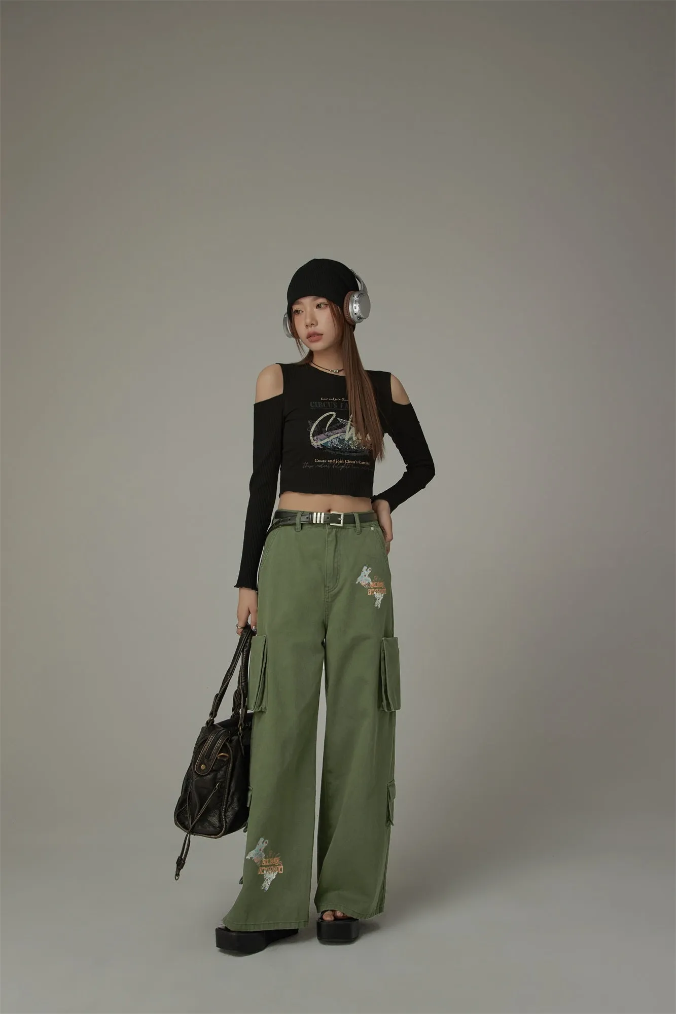 Wide Cargo Pants