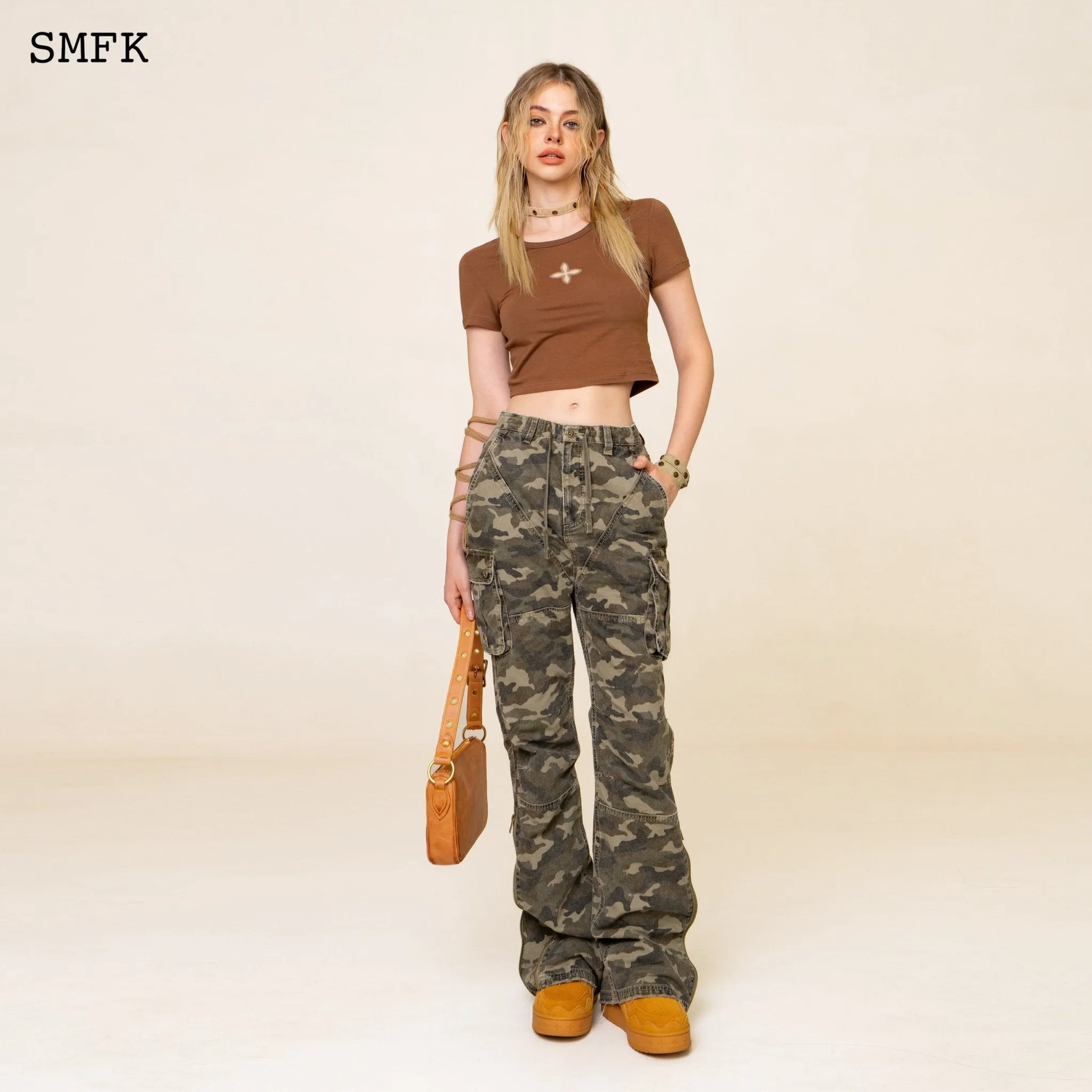 WildWorld Mermaid Camouflage Workwear Pants