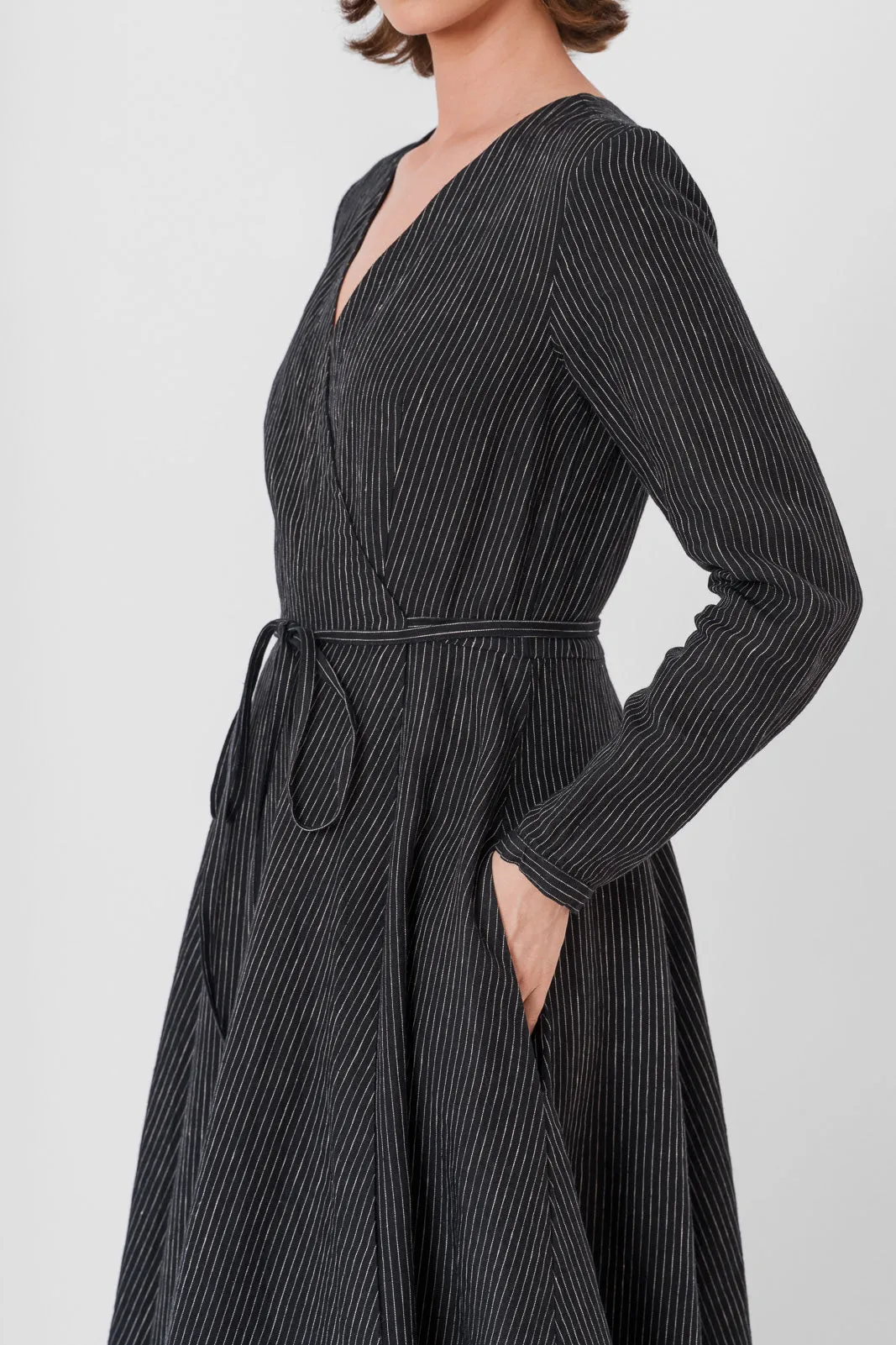 Wrap Dress, Long Sleeve