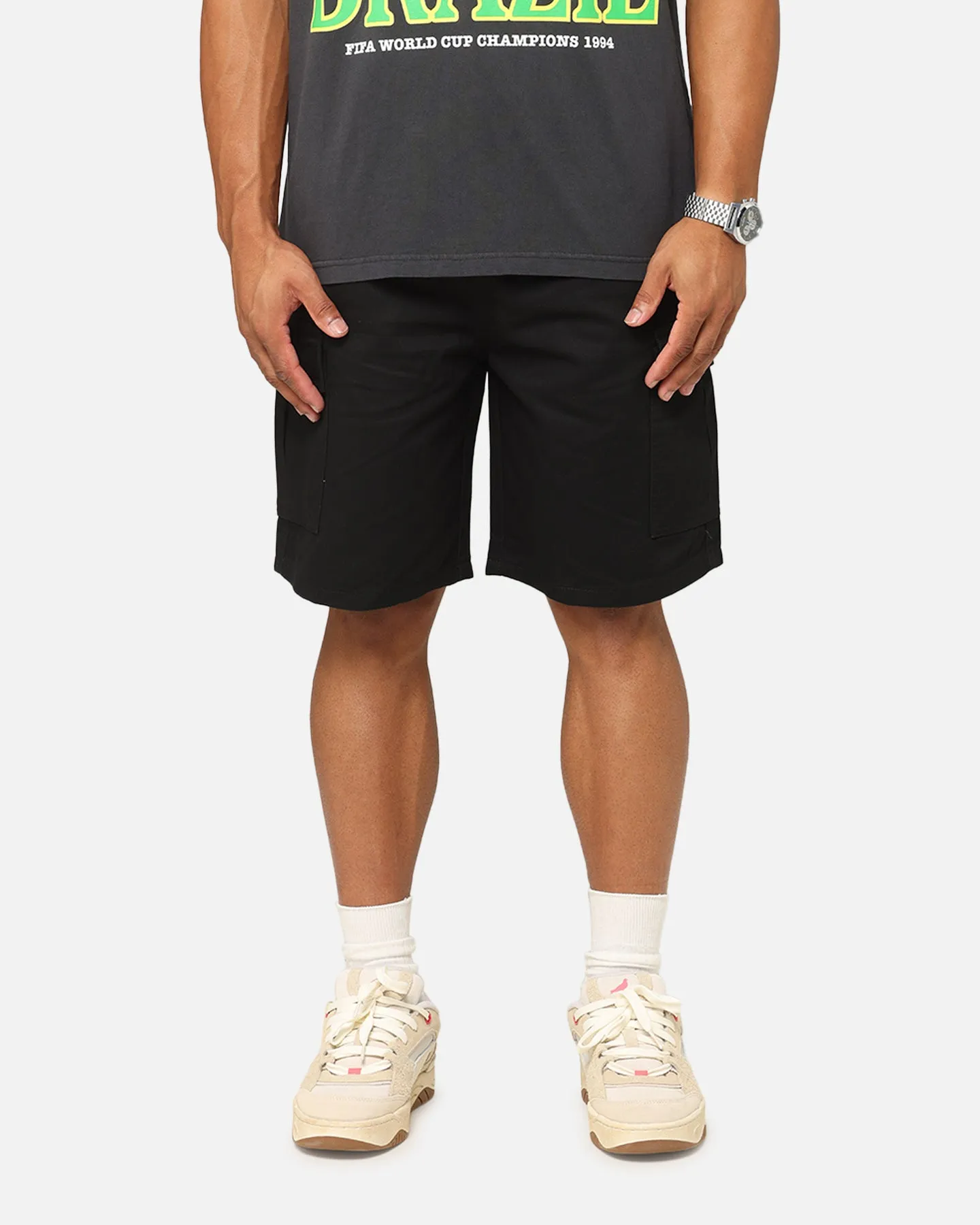 X-Large 91 Cargo Shorts Black