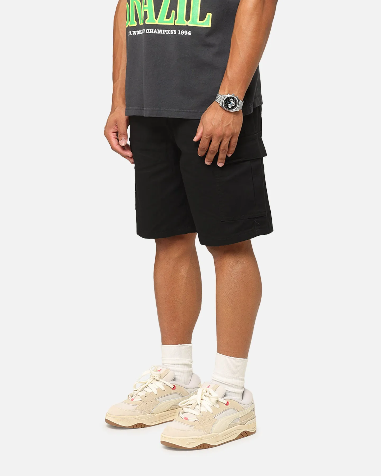 X-Large 91 Cargo Shorts Black