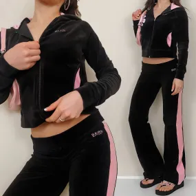 Y2K Bebe Sport Velour Tracksuit