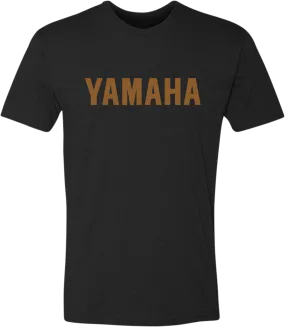 YAMAHA APPAREL Yamaha Classic T-Shirt - Black/Gold - Small NP21S-M3126-S